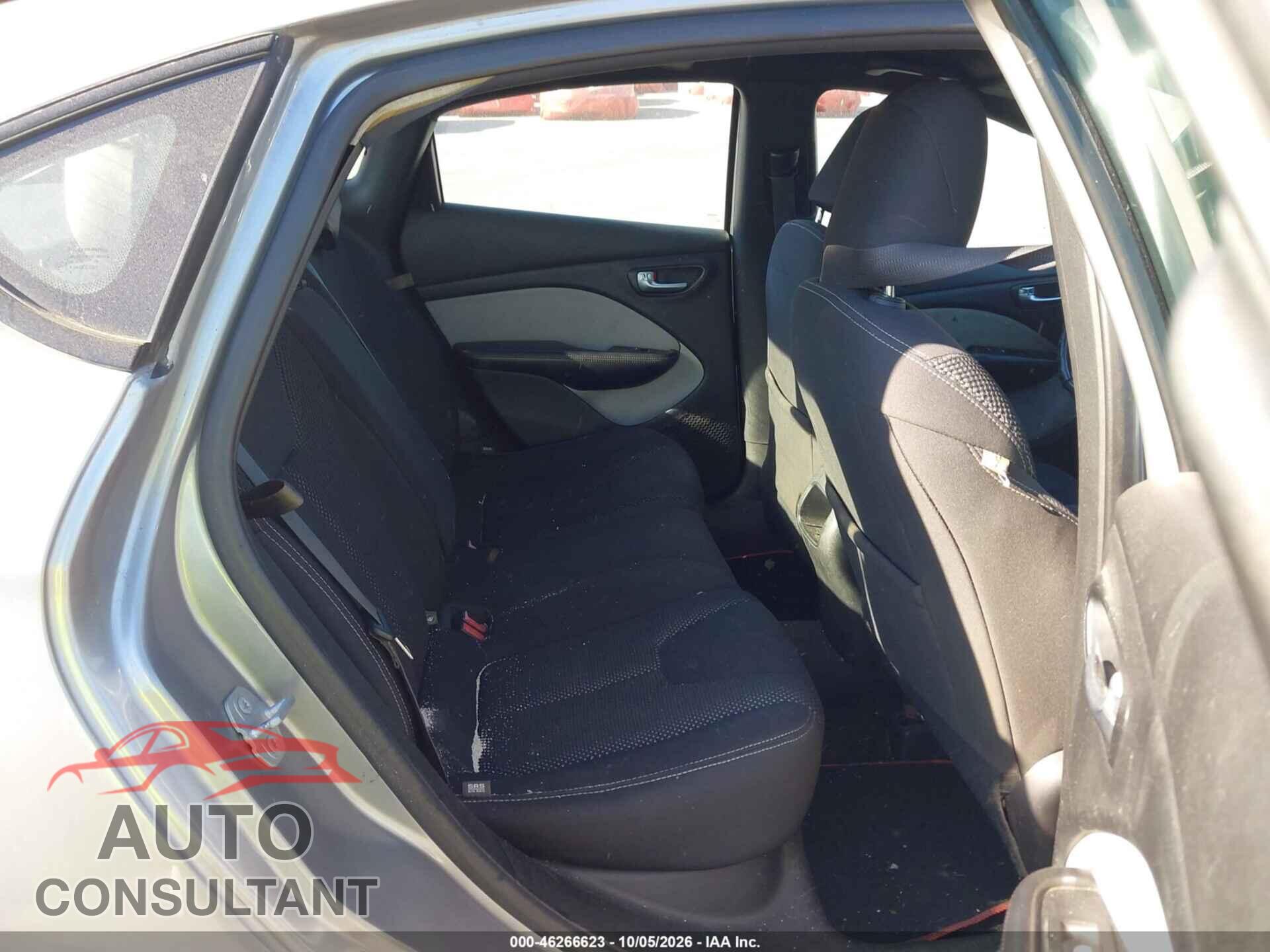 DODGE DART 2015 - 1C3CDFBB3FD378712