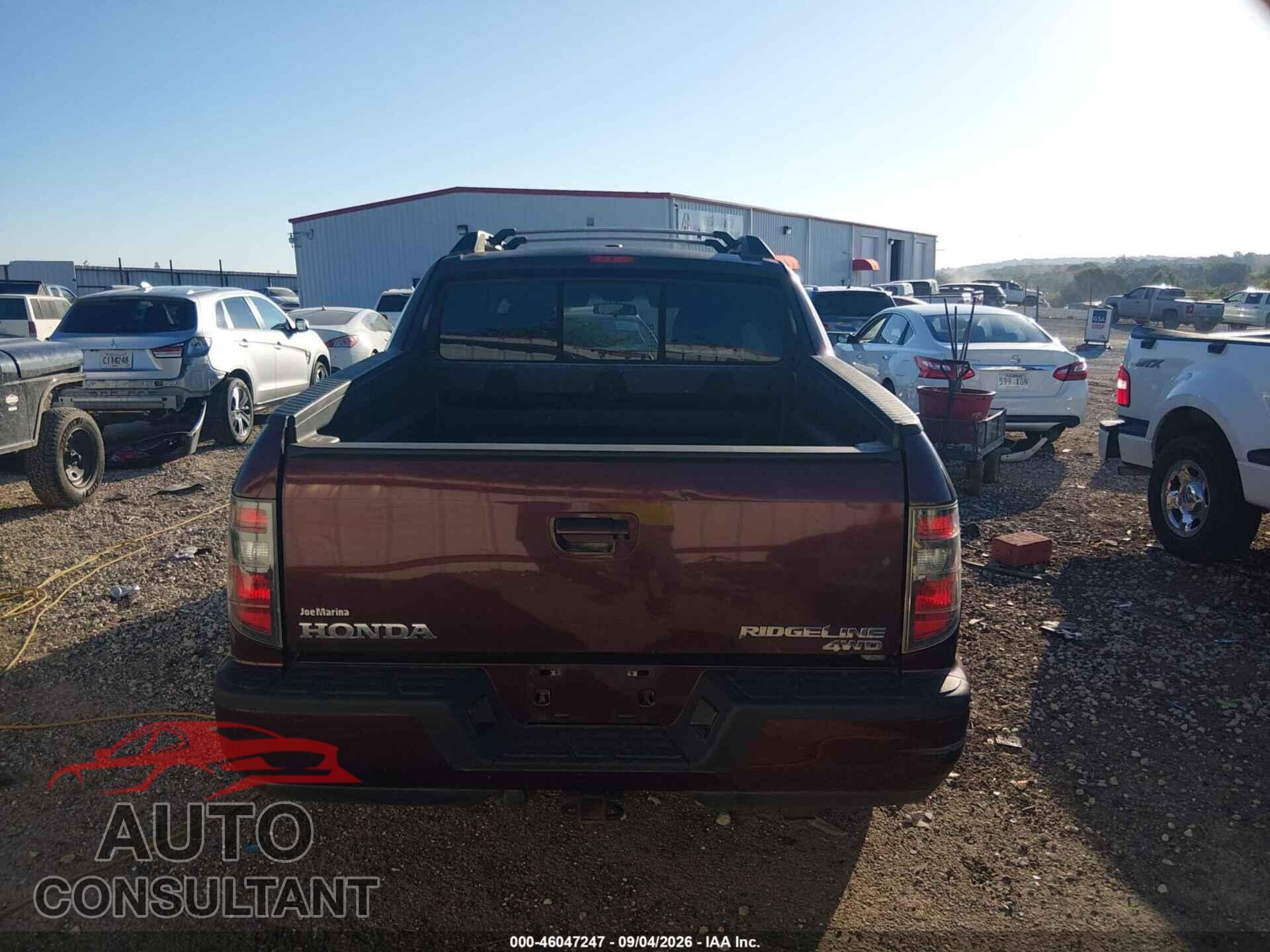 HONDA RIDGELINE 2012 - 5FPYK1F52CB460179