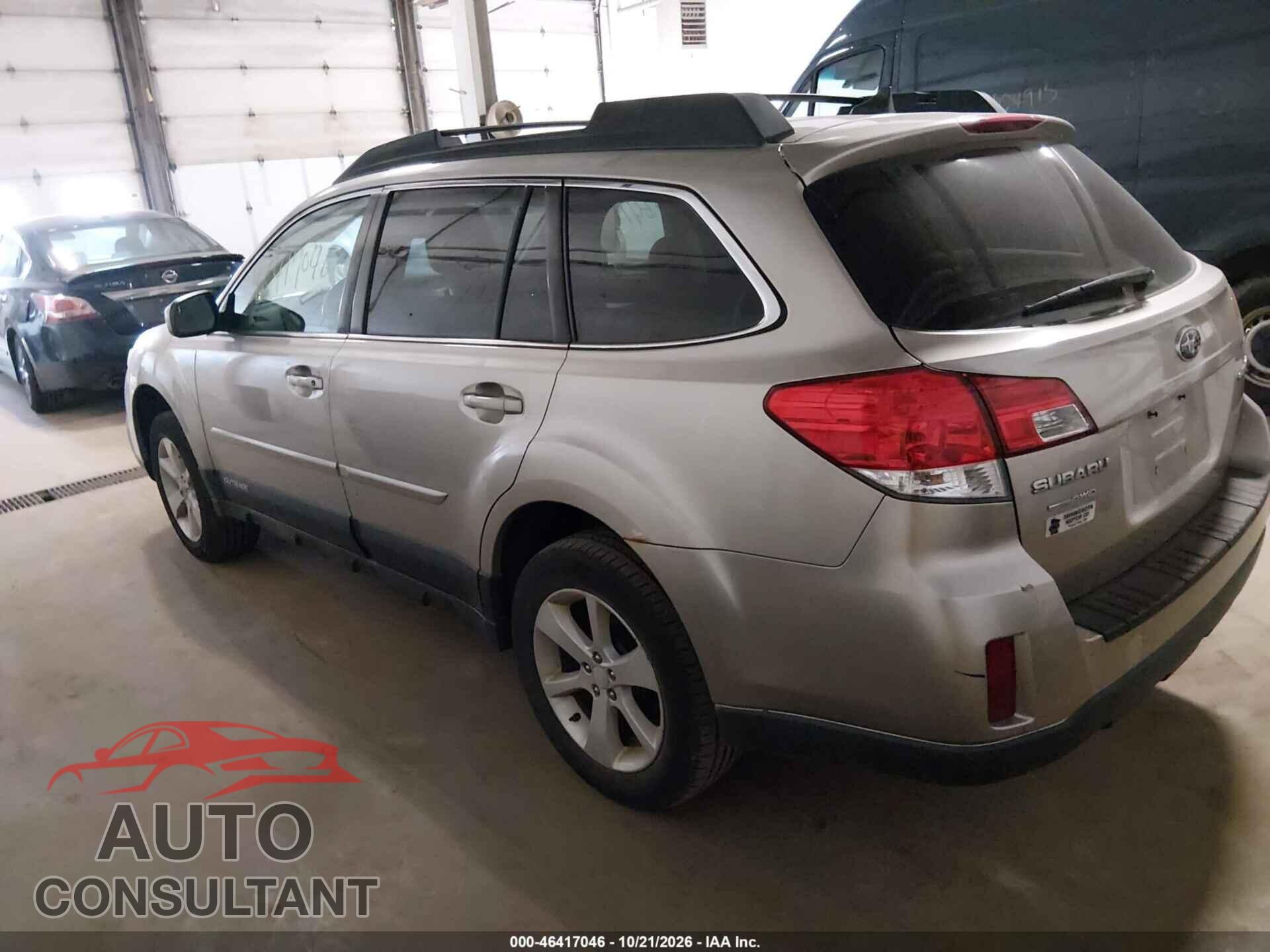 SUBARU OUTBACK 2014 - 4S4BRCCC4E3294039