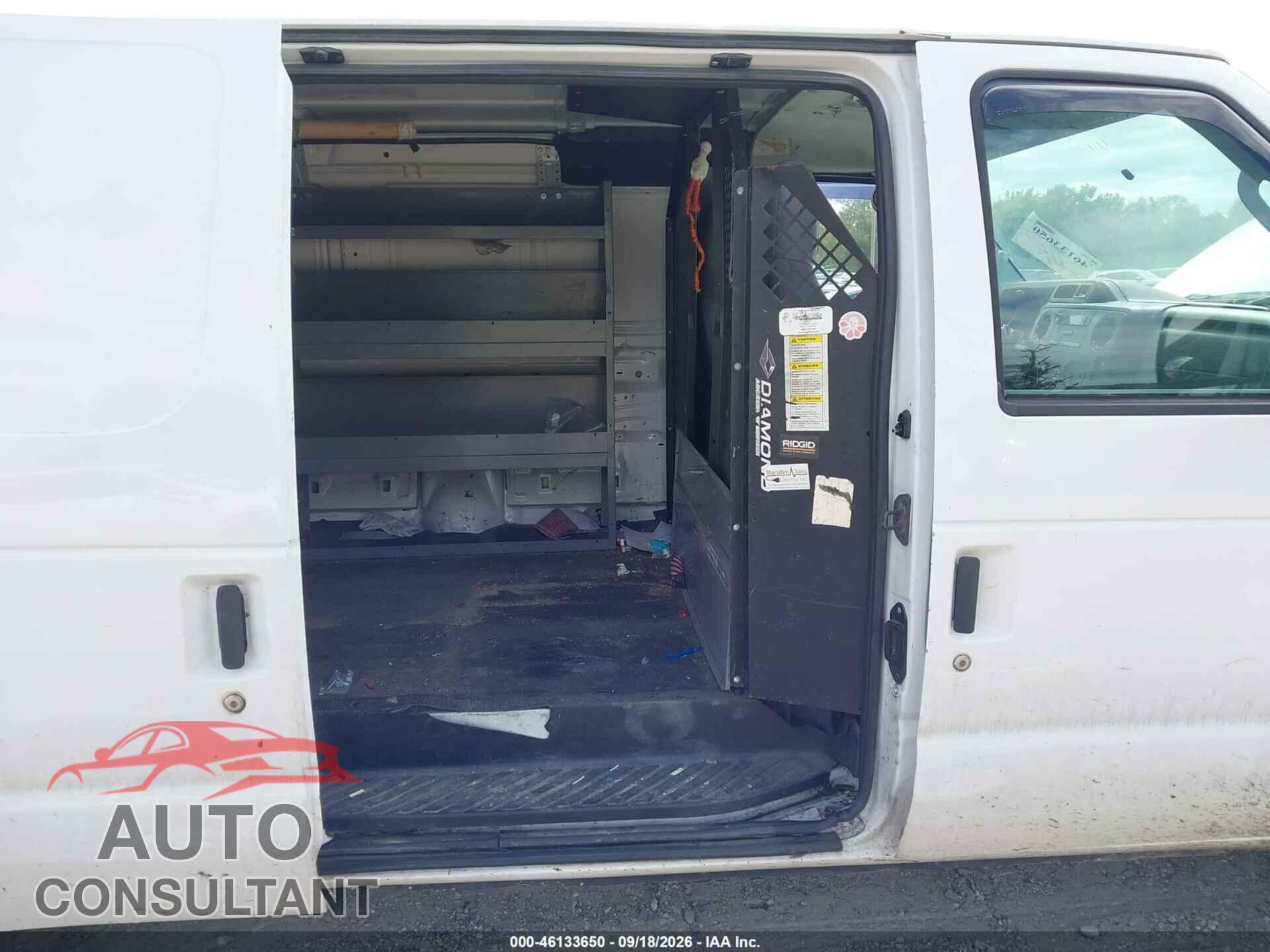 FORD E-250 2012 - 1FTNE2EW9CDA08739
