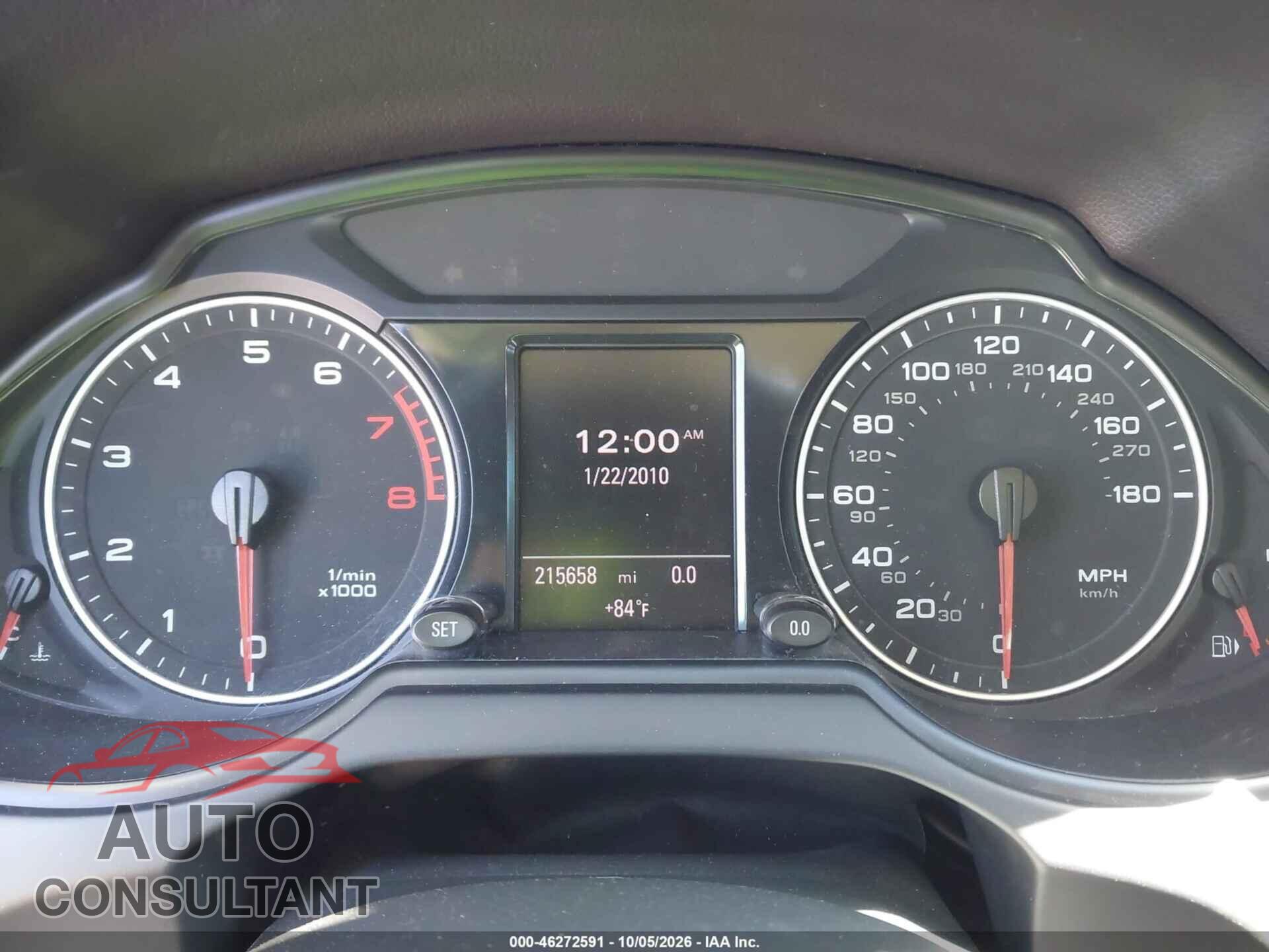 AUDI Q5 2012 - WA1DKBFP2CA055814