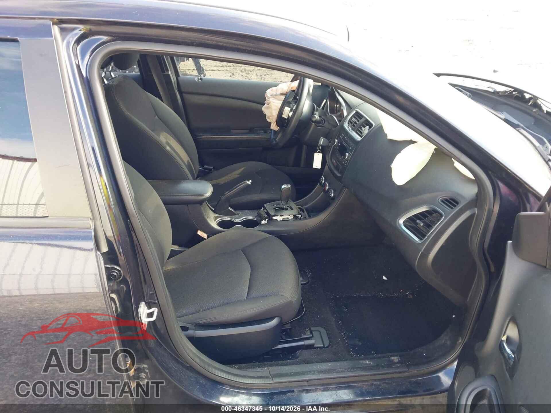 DODGE AVENGER 2012 - 1C3CDZAG8CN261003