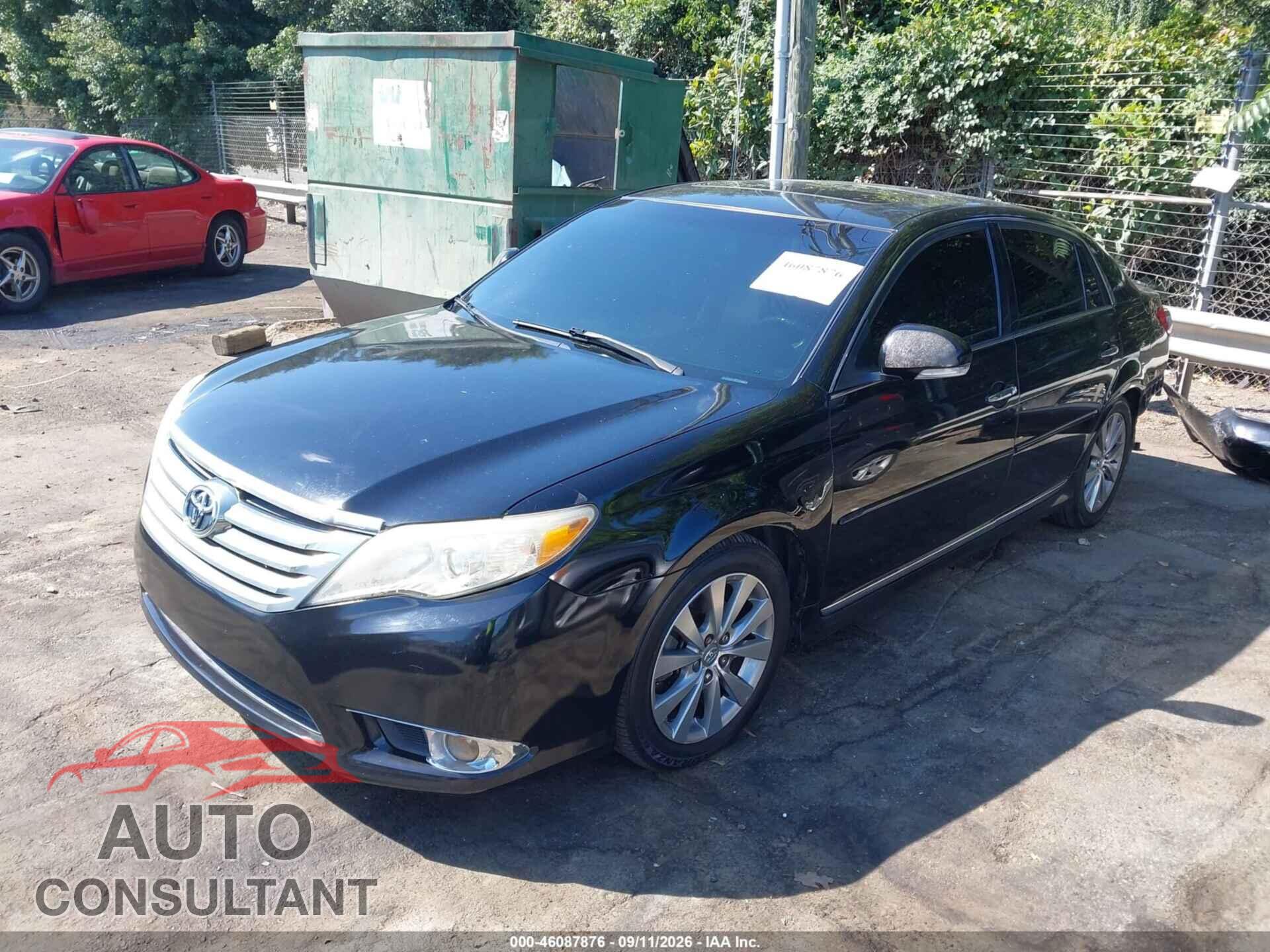 TOYOTA AVALON 2012 - 4T1BK3DB0CU457366