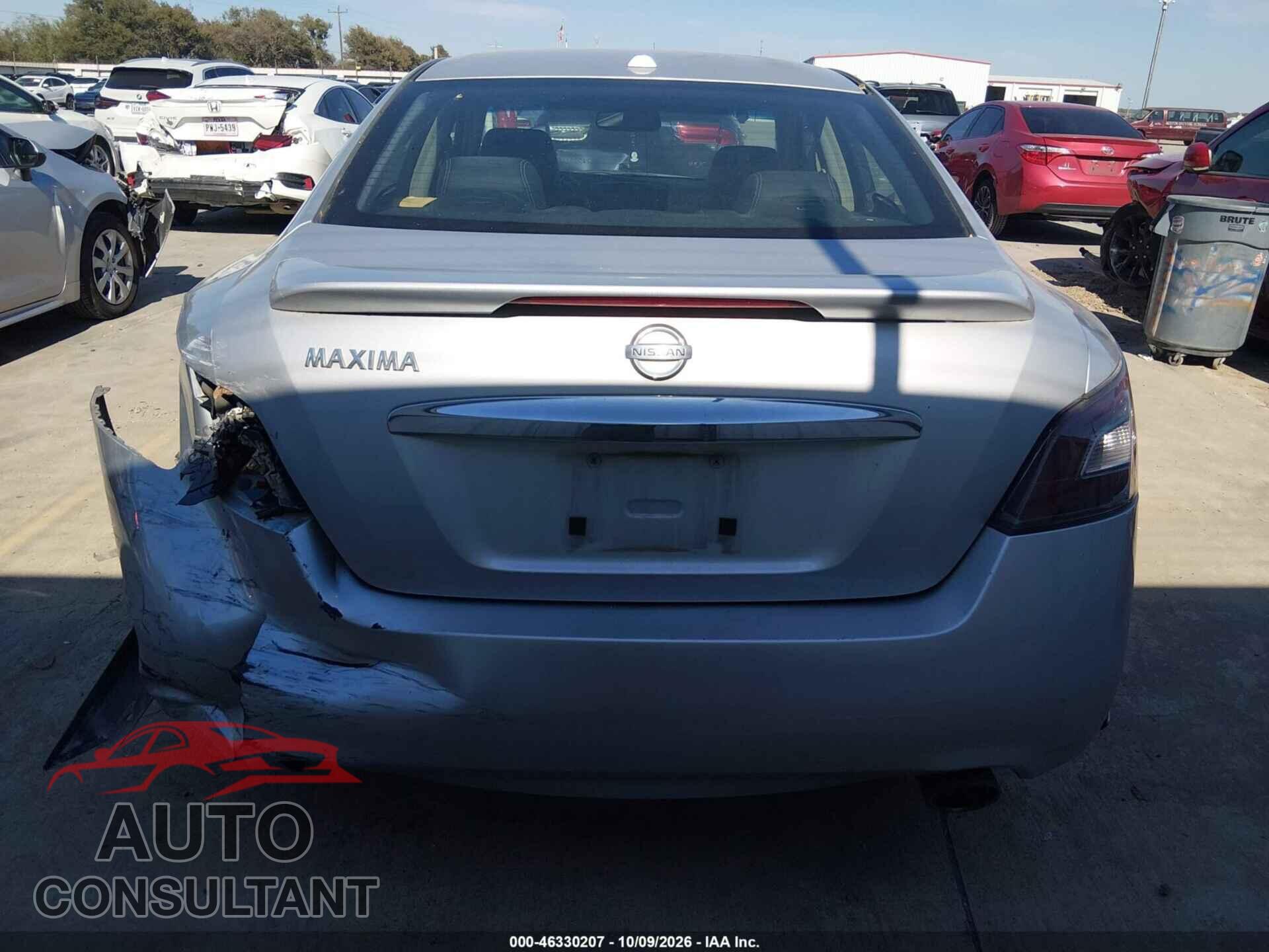 NISSAN MAXIMA 2012 - 1N4AA5AP9CC862975