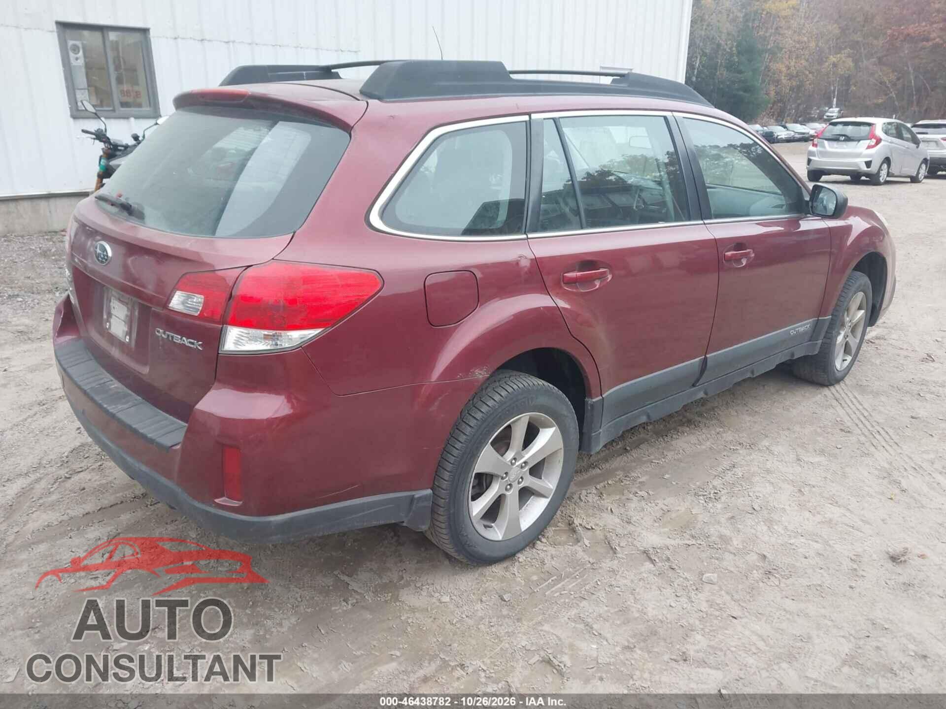 SUBARU OUTBACK 2014 - 4S4BRCAC8E3233361