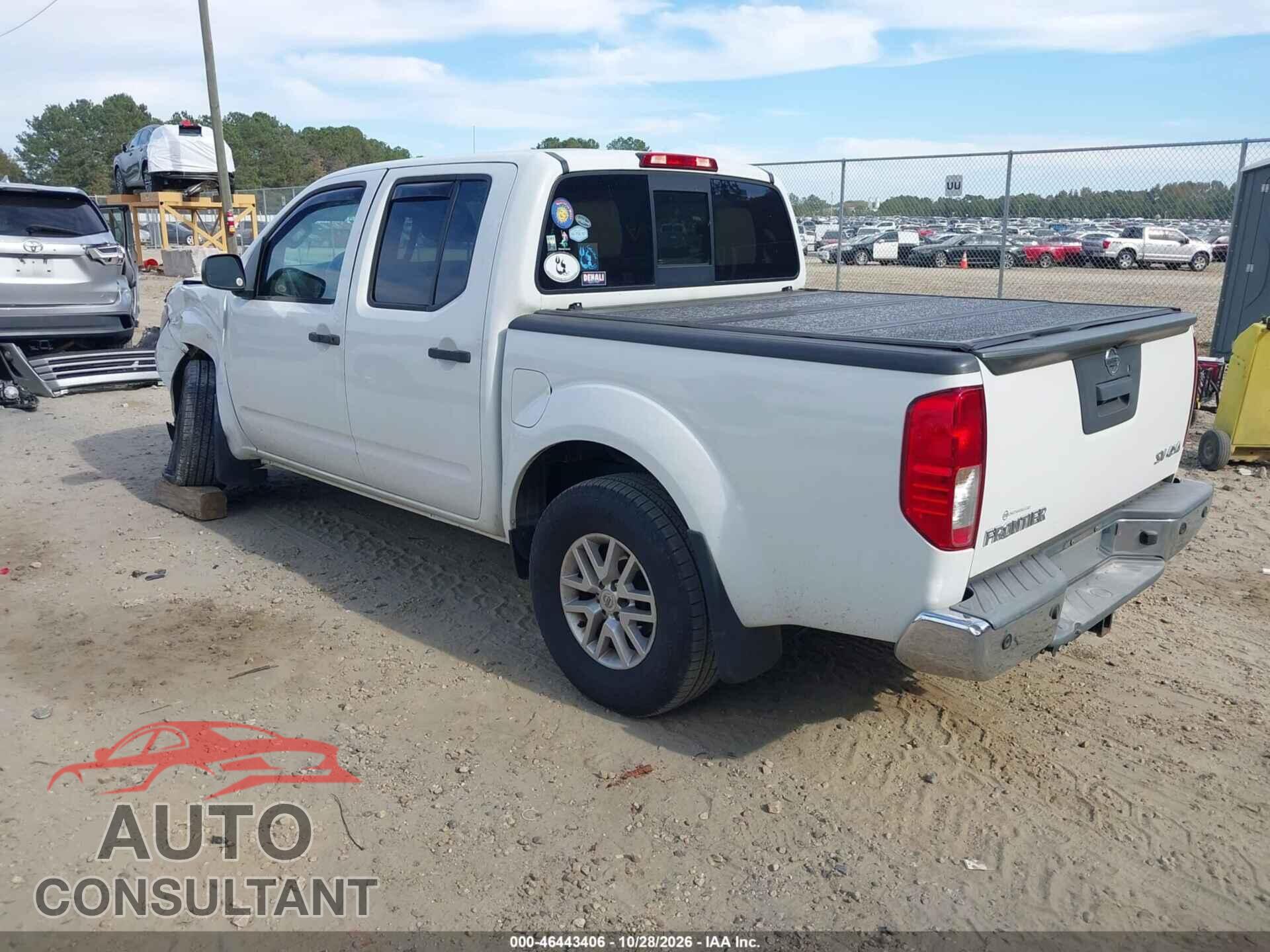 NISSAN FRONTIER 2016 - 1N6AD0EV6GN721432