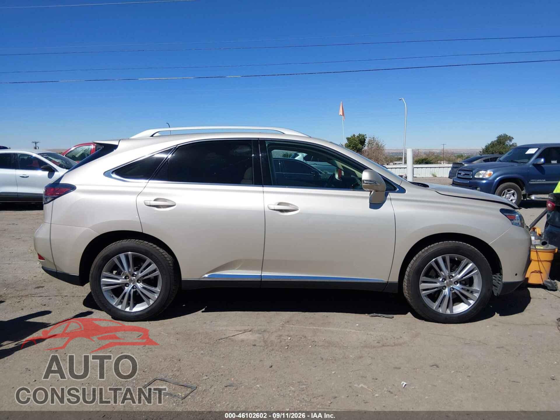 LEXUS RX 350 2015 - 2T2BK1BA8FC276905
