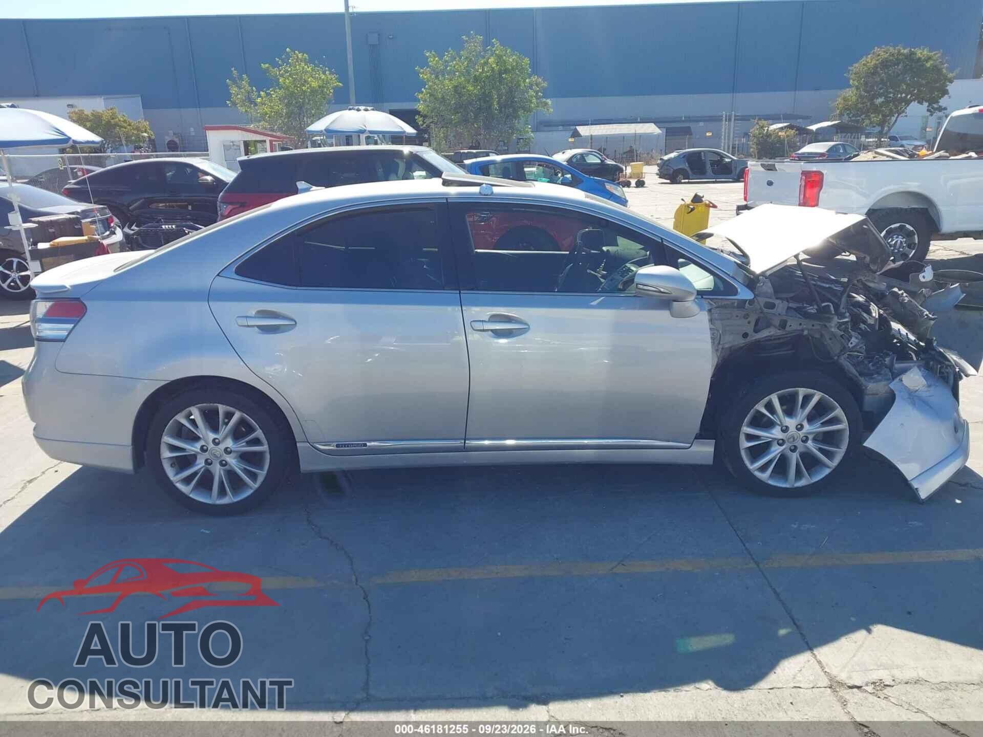 LEXUS HS 250H 2010 - JTHBB1BAXA2007752