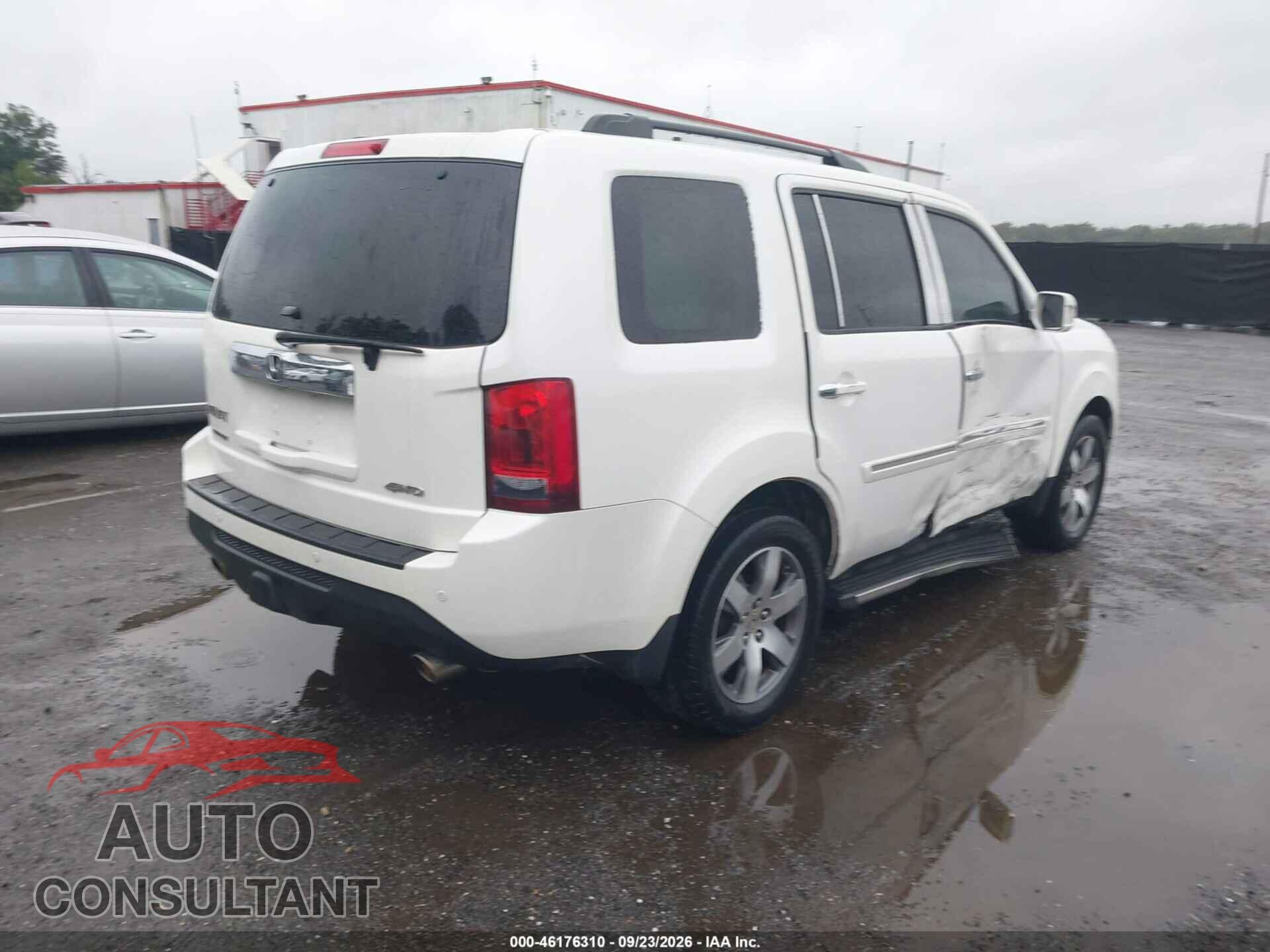 HONDA PILOT 2013 - 5FNYF4H96DB061873