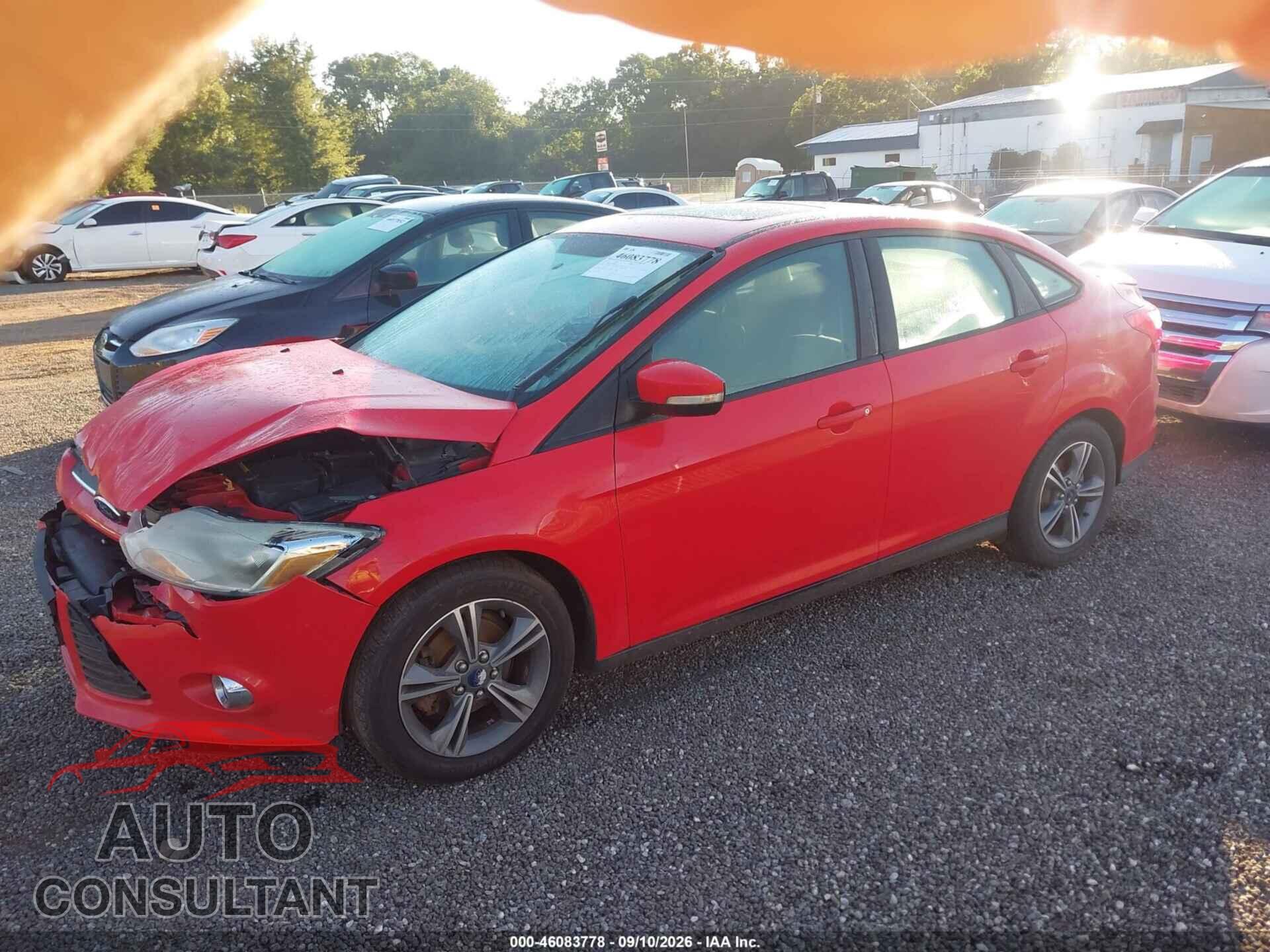 FORD FOCUS 2014 - 1FADP3F22EL361023