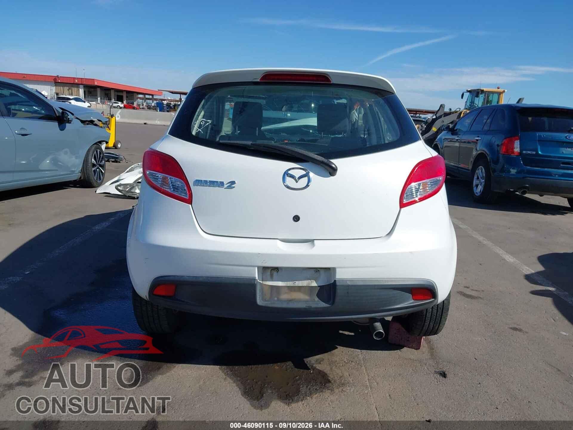 MAZDA MAZDA2 2012 - JM1DE1LY9C0136917