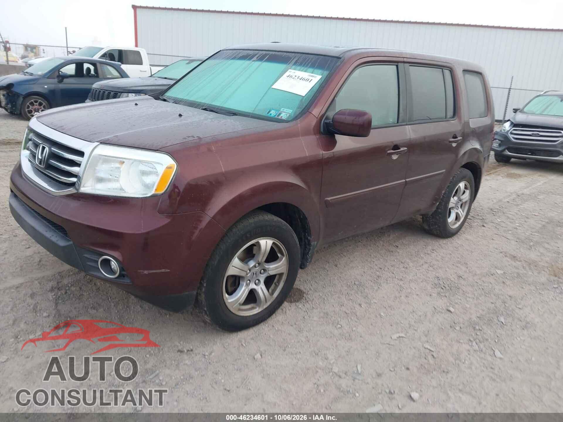 HONDA PILOT 2012 - 5FNYF4H59CB070319