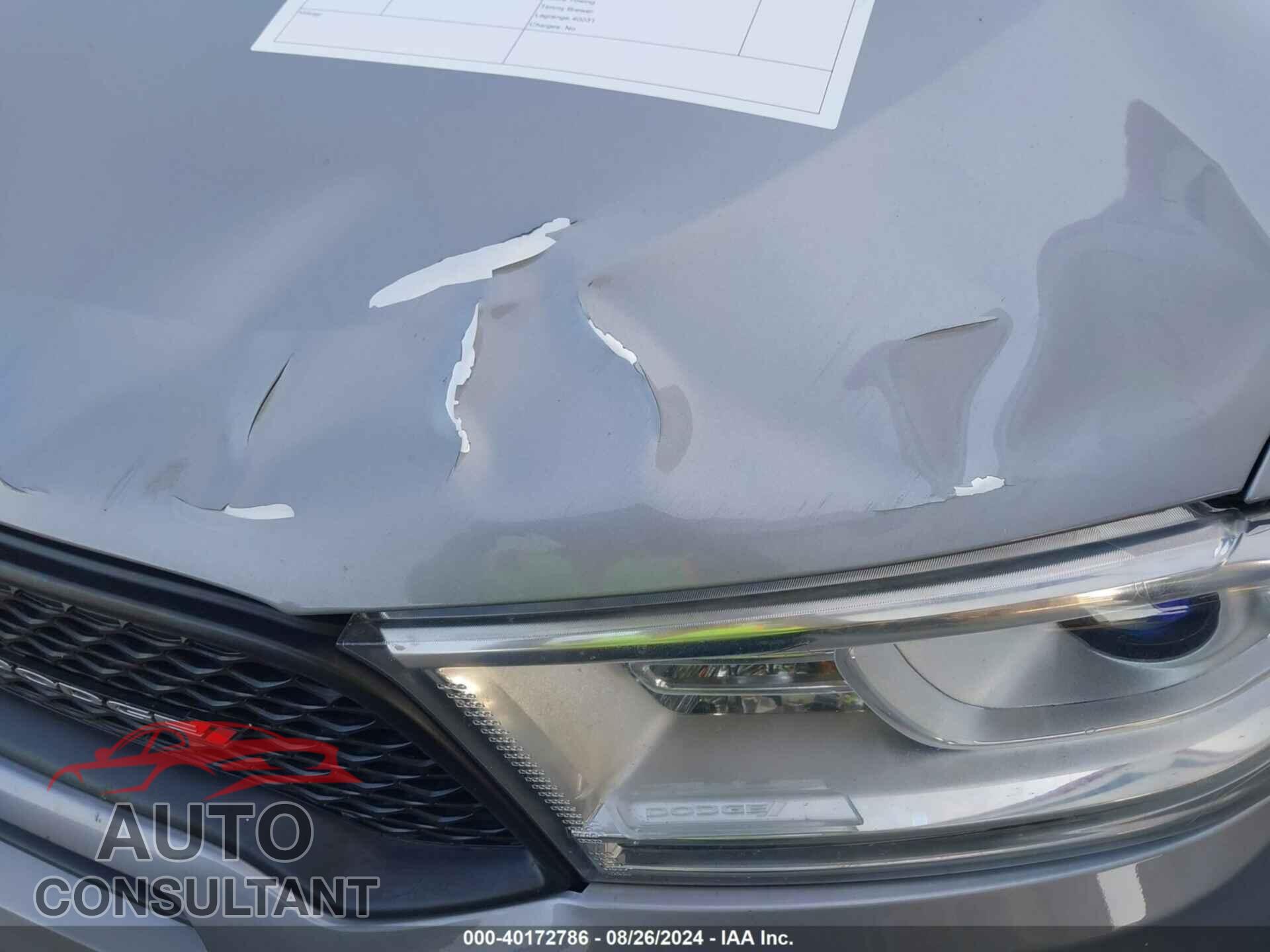 DODGE DURANGO 2020 - 1C4RDJFGXLC308771