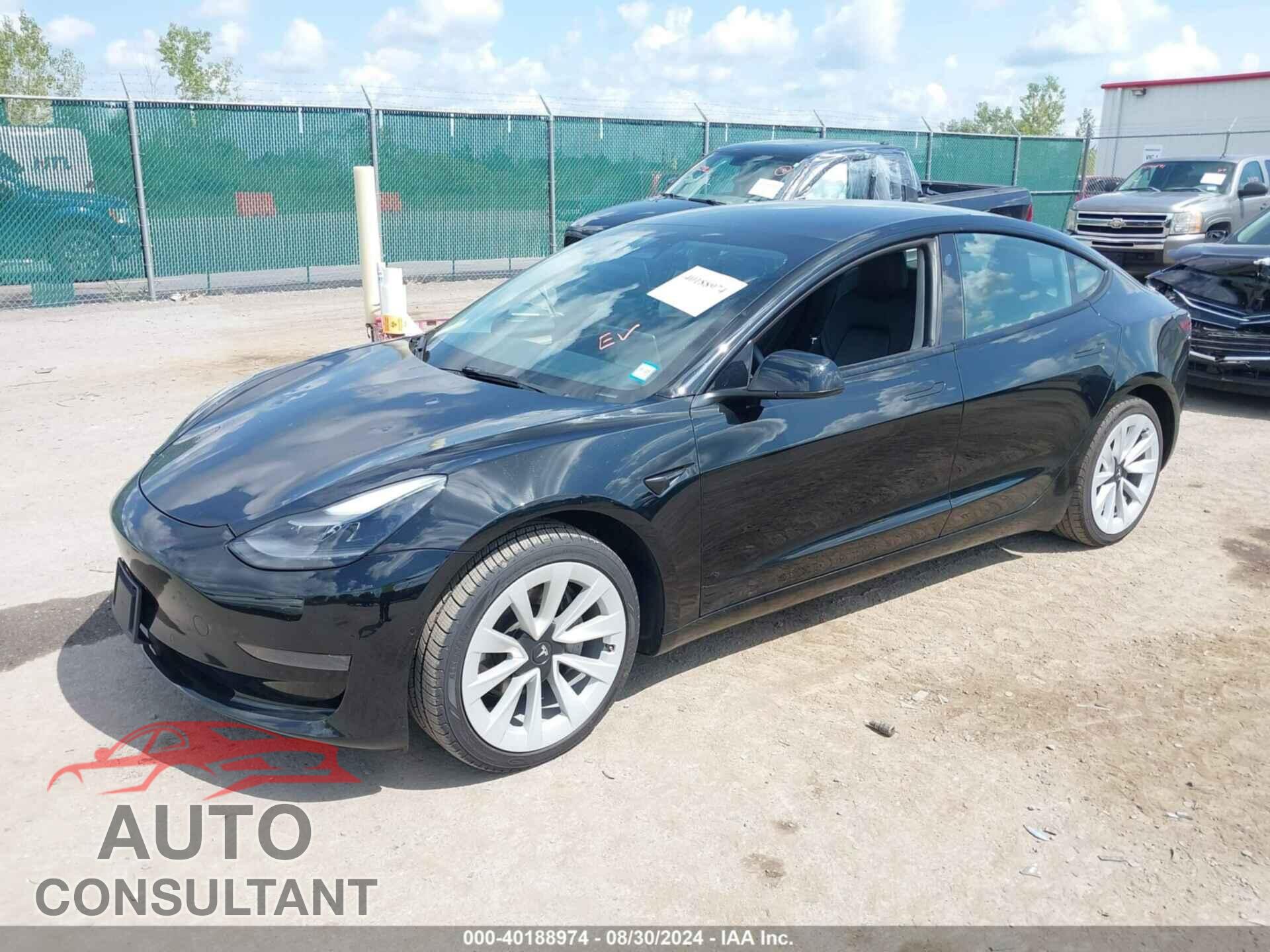 TESLA MODEL 3 2022 - 5YJ3E1EA2NF290000