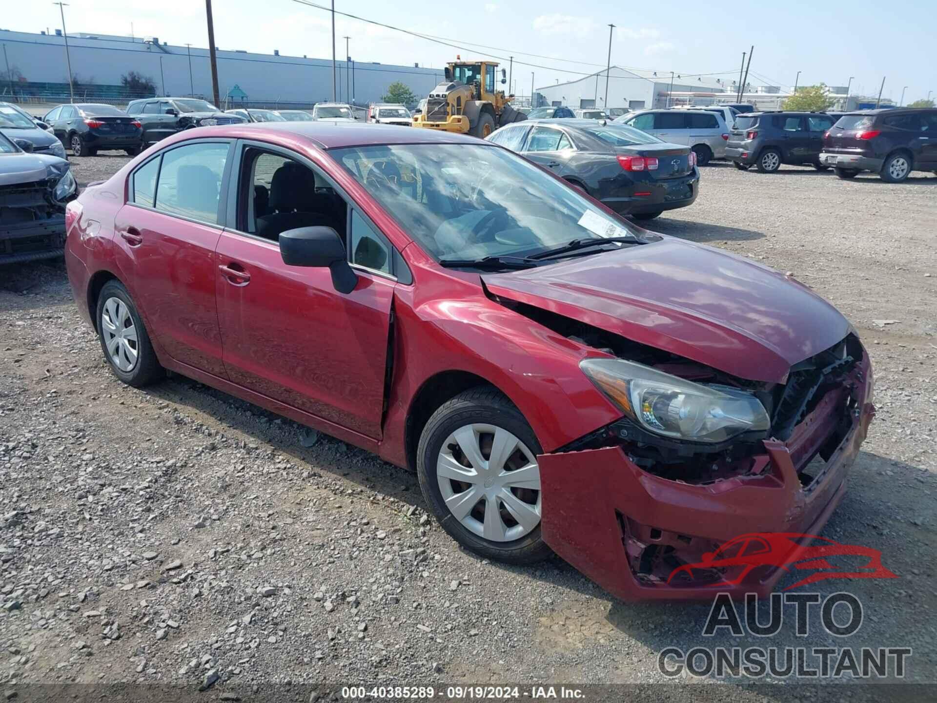 SUBARU IMPREZA 2016 - JF1GJAA61GG009463