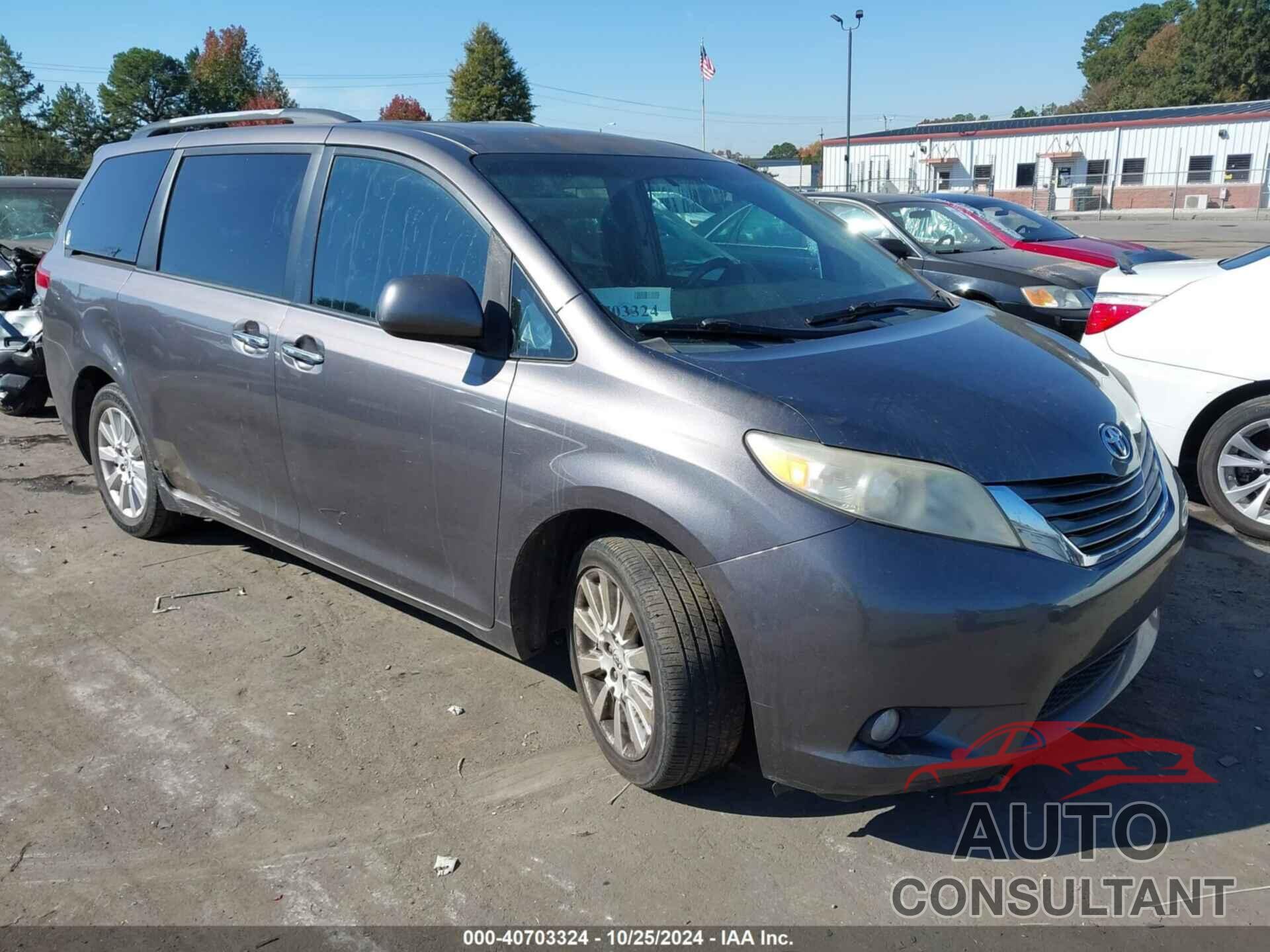 TOYOTA SIENNA 2011 - 5TDDK3DC6BS007844