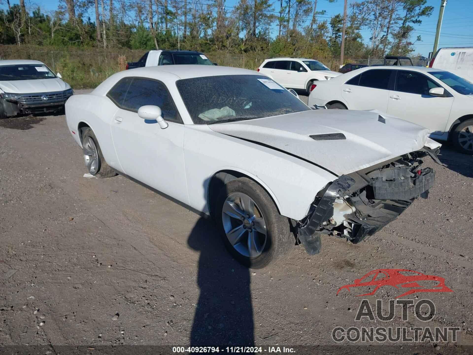 DODGE CHALLENGER 2016 - 2C3CDZAG4GH137096