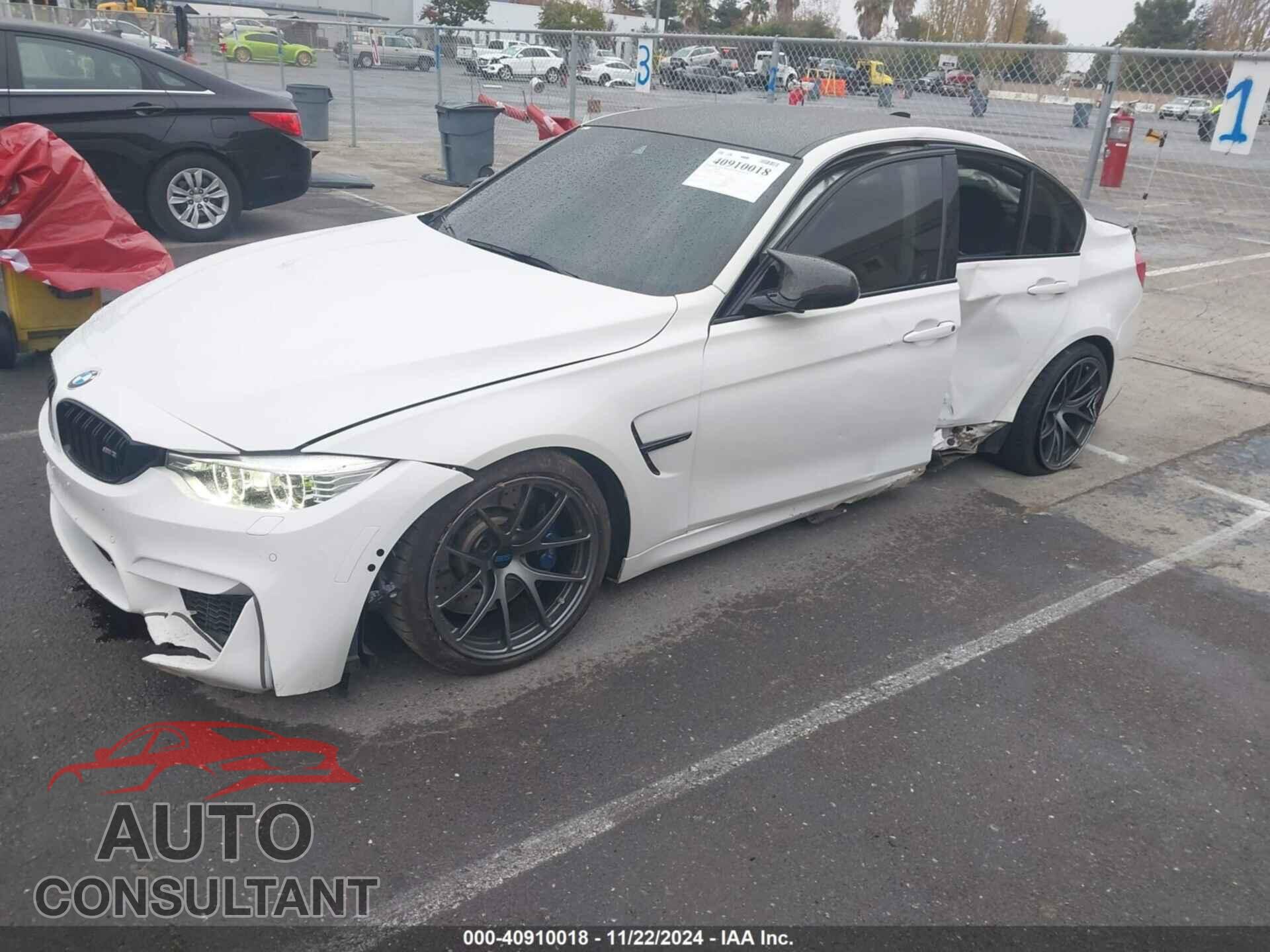 BMW M3 2017 - WBS8M9C55H5G42338