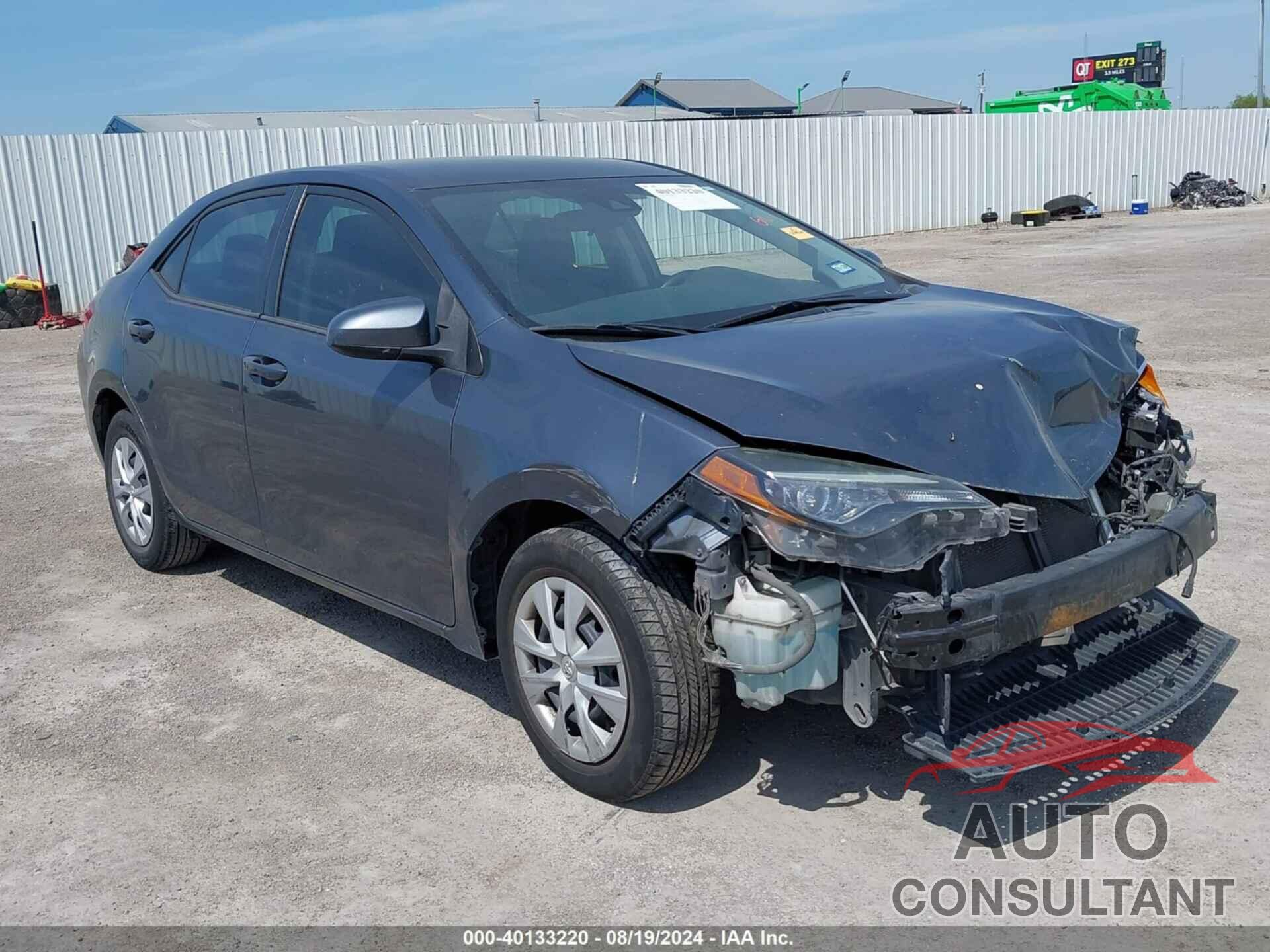 TOYOTA COROLLA 2018 - 5YFBURHE9JP776765