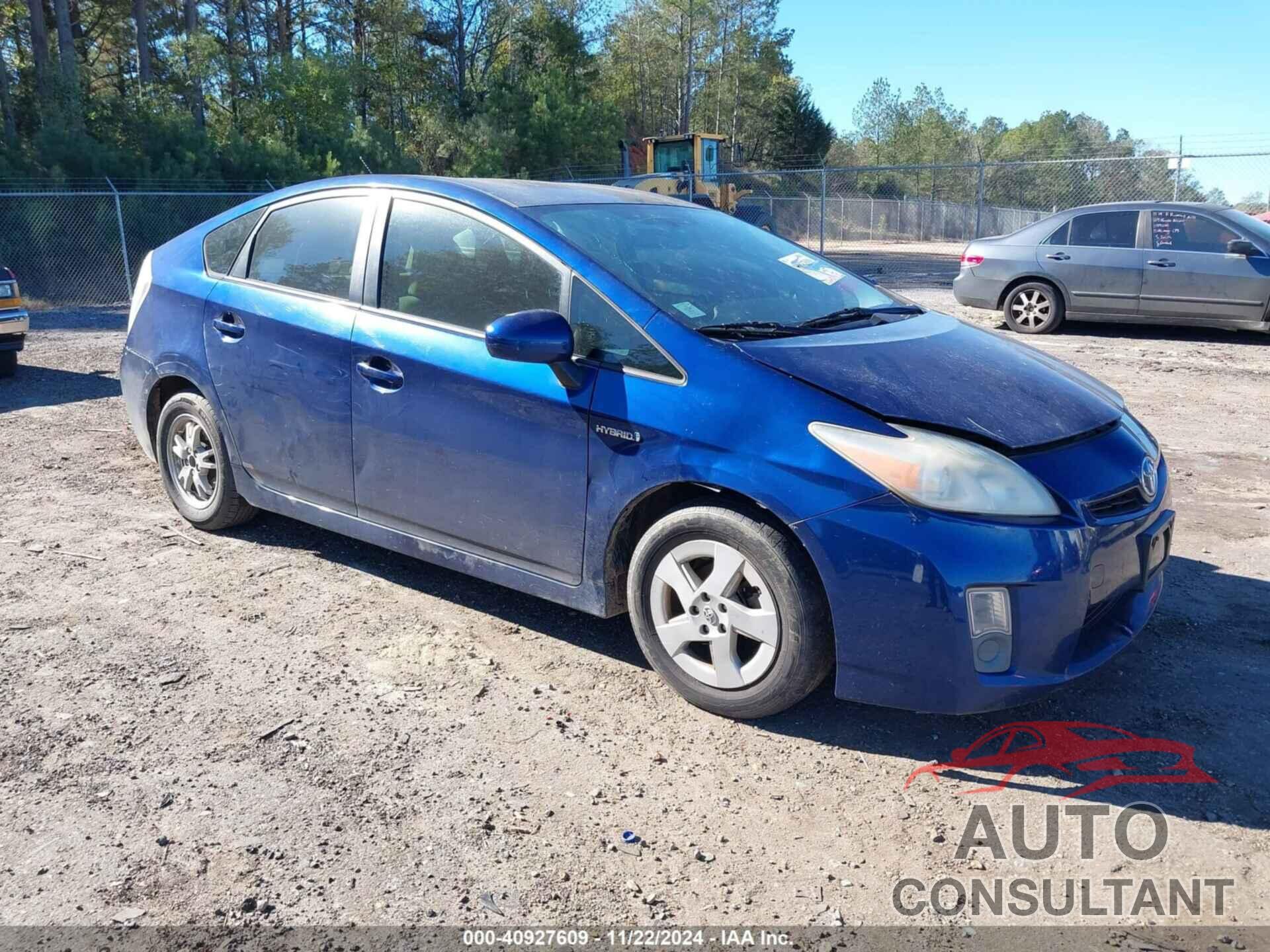 TOYOTA PRIUS 2011 - JTDKN3DU3B1432863