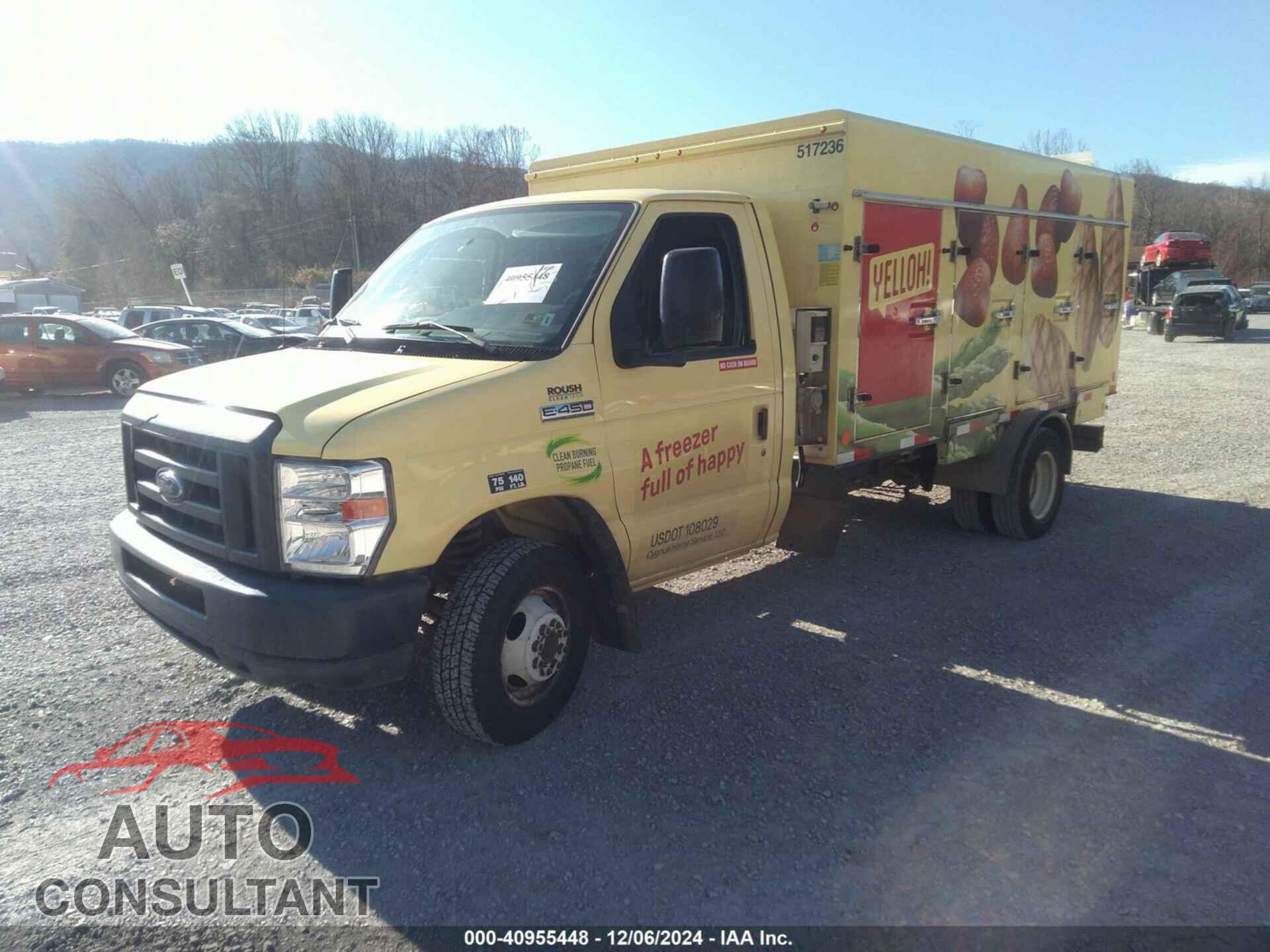 FORD E-450 CUTAWAY 2019 - 1FDXE4FS9KDC53549