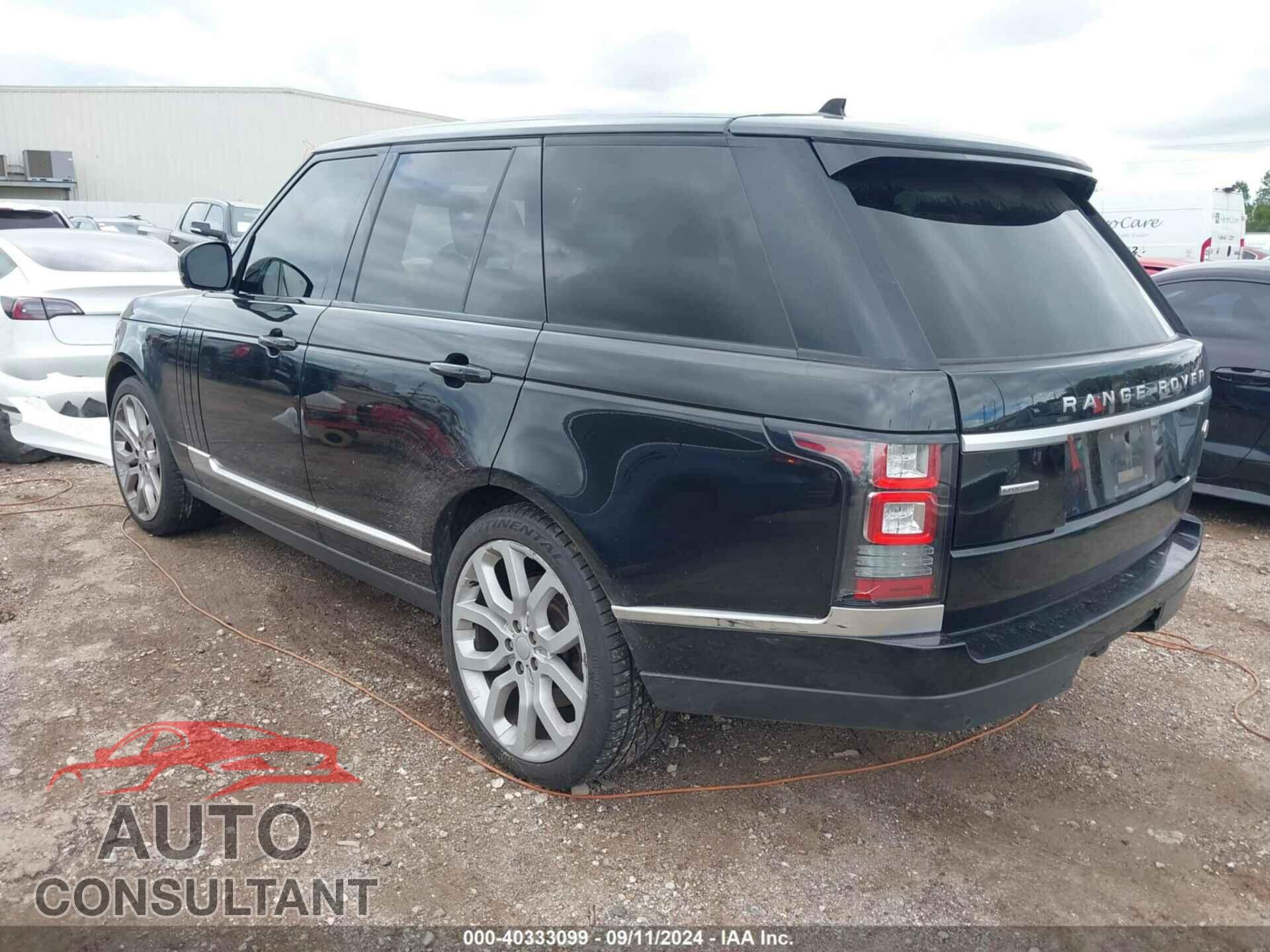 LAND ROVER RANGE ROVER 2016 - SALGS2EF6GA297645