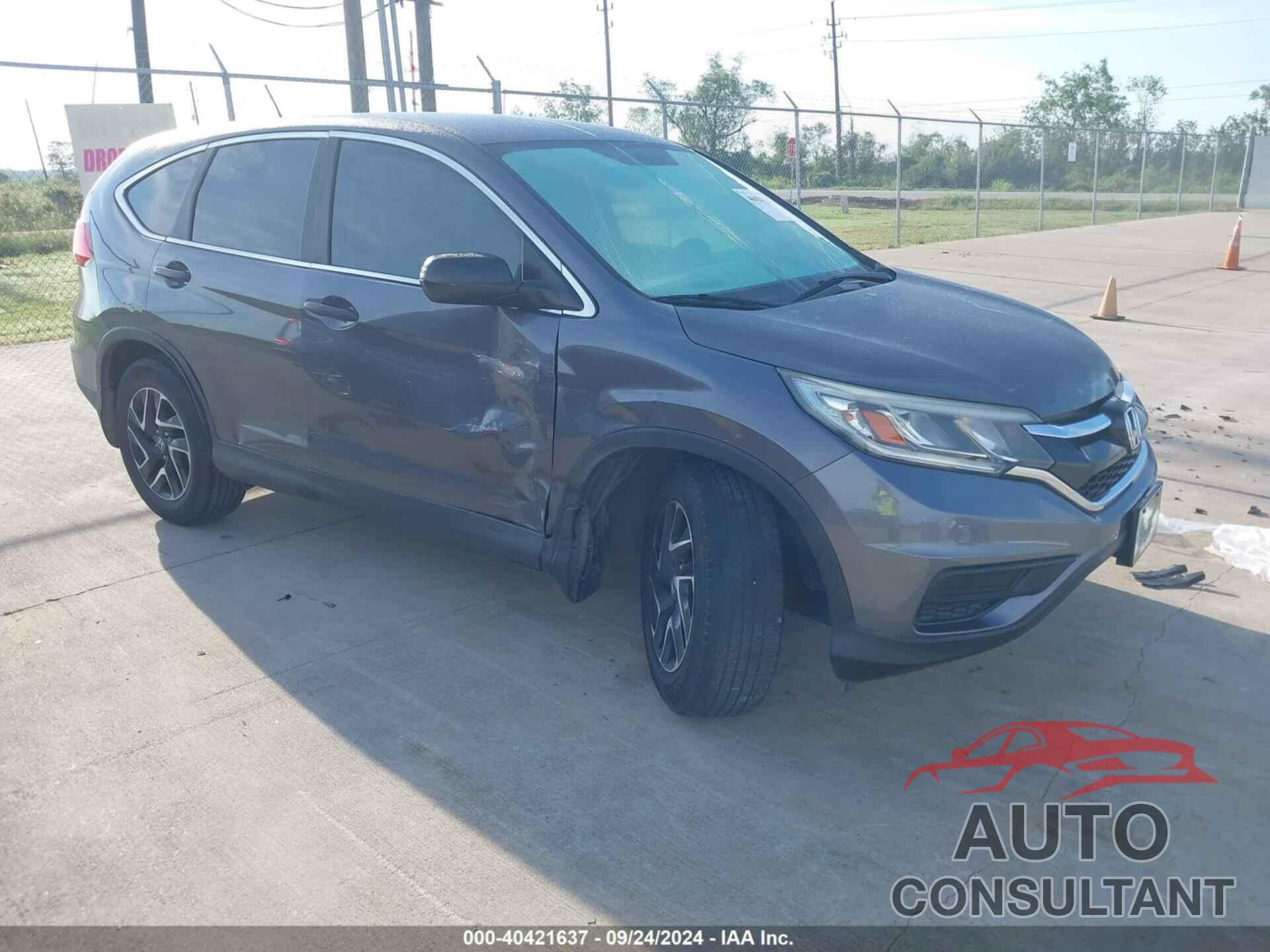 HONDA CR-V 2016 - 5J6RM3H40GL025889