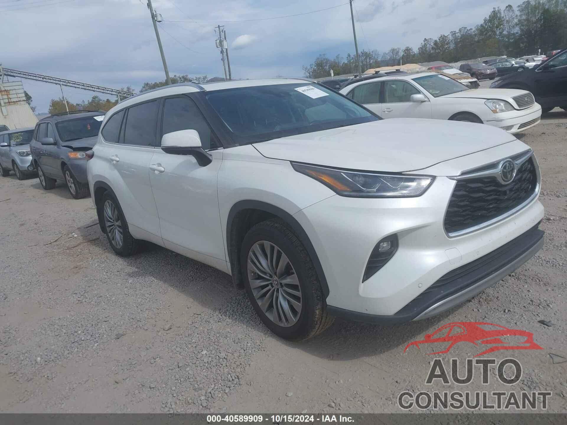 TOYOTA HIGHLANDER 2021 - 5TDFZRBH1MS100764