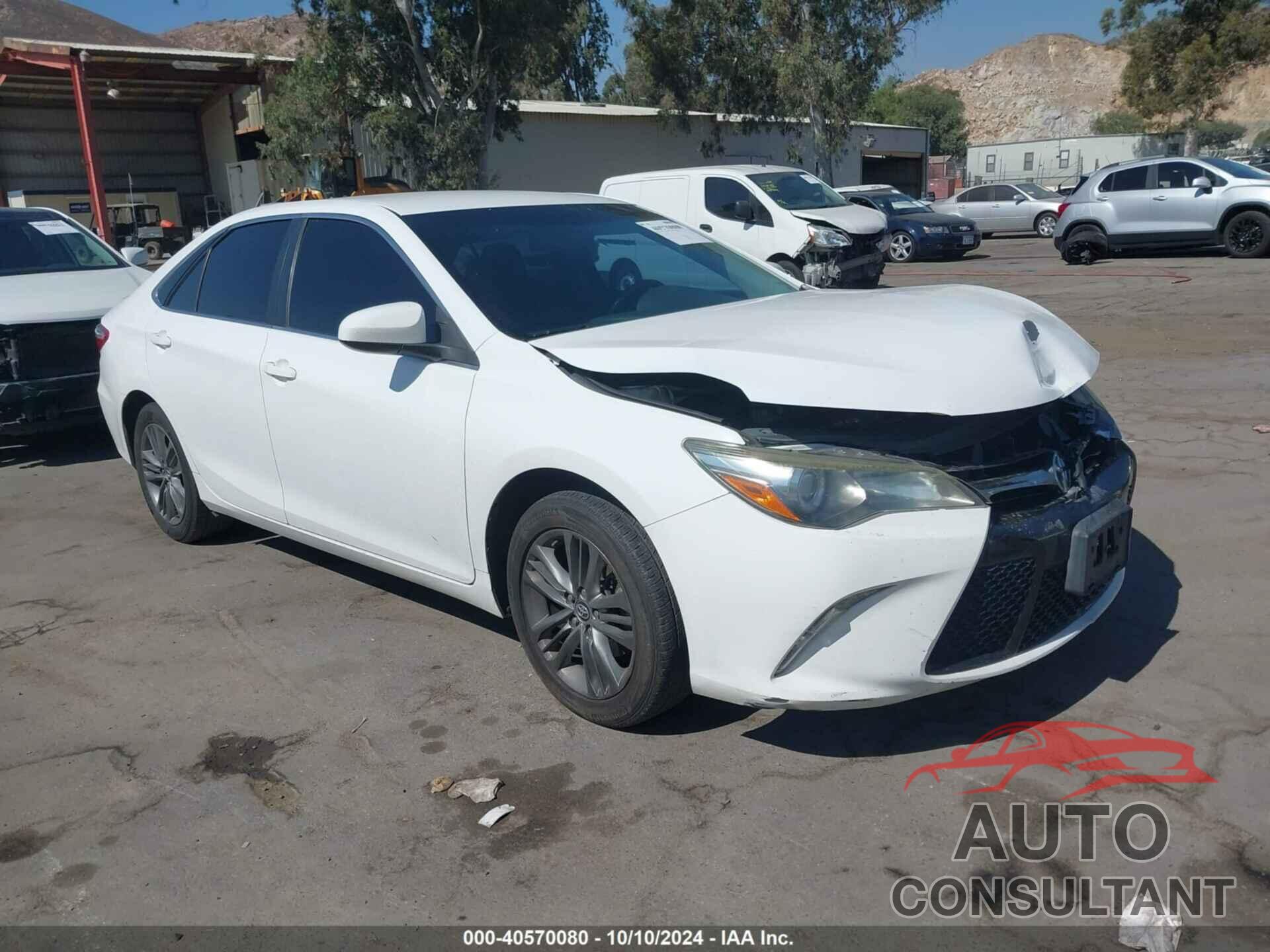 TOYOTA CAMRY 2017 - 4T1BF1FK5HU680161