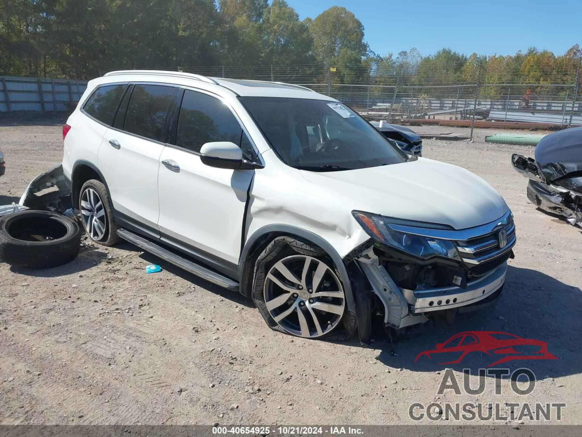 HONDA PILOT 2018 - 5FNYF6H03JB010694