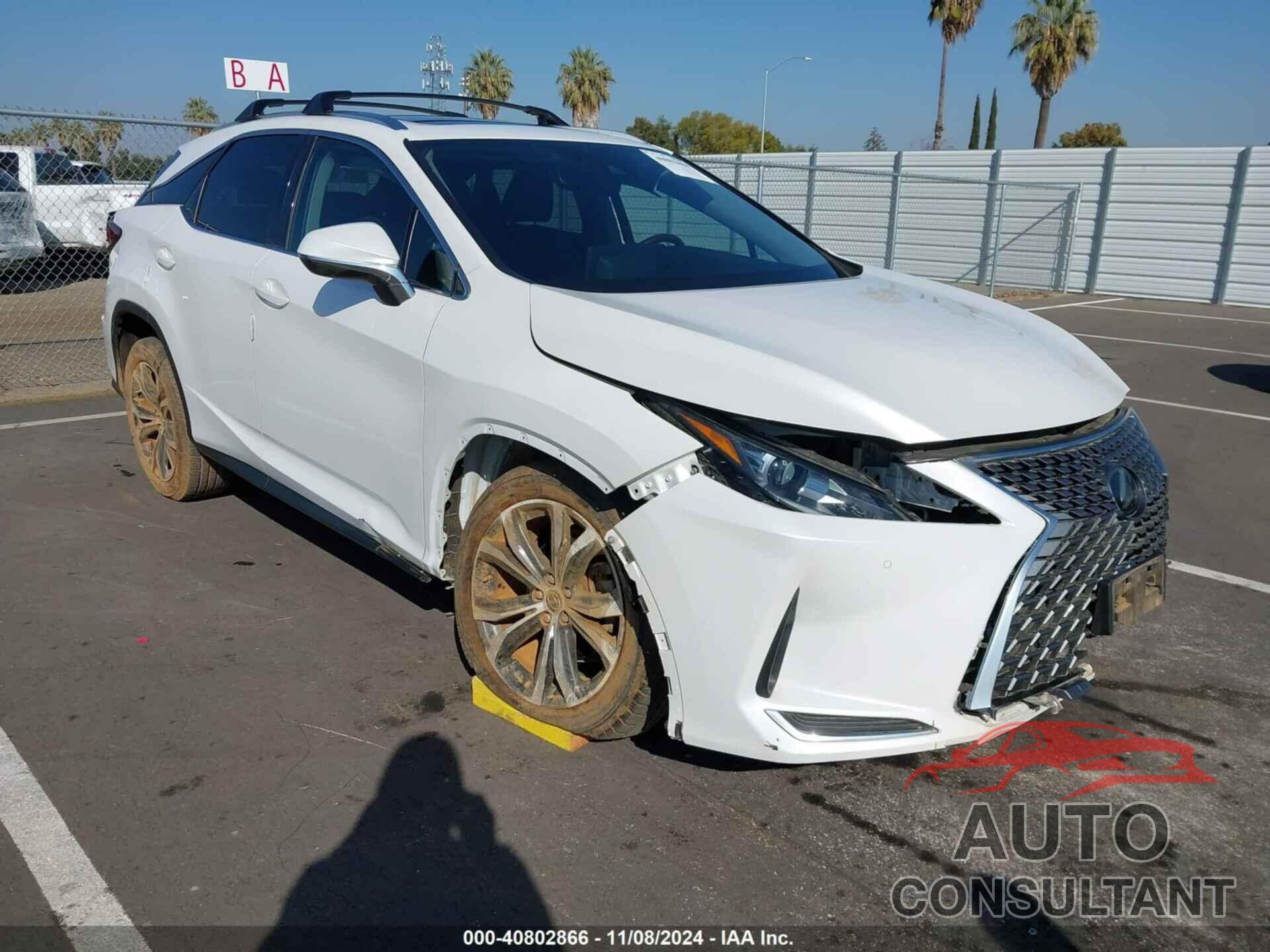 LEXUS RX 350 2020 - 2T2HZMAA5LC165376