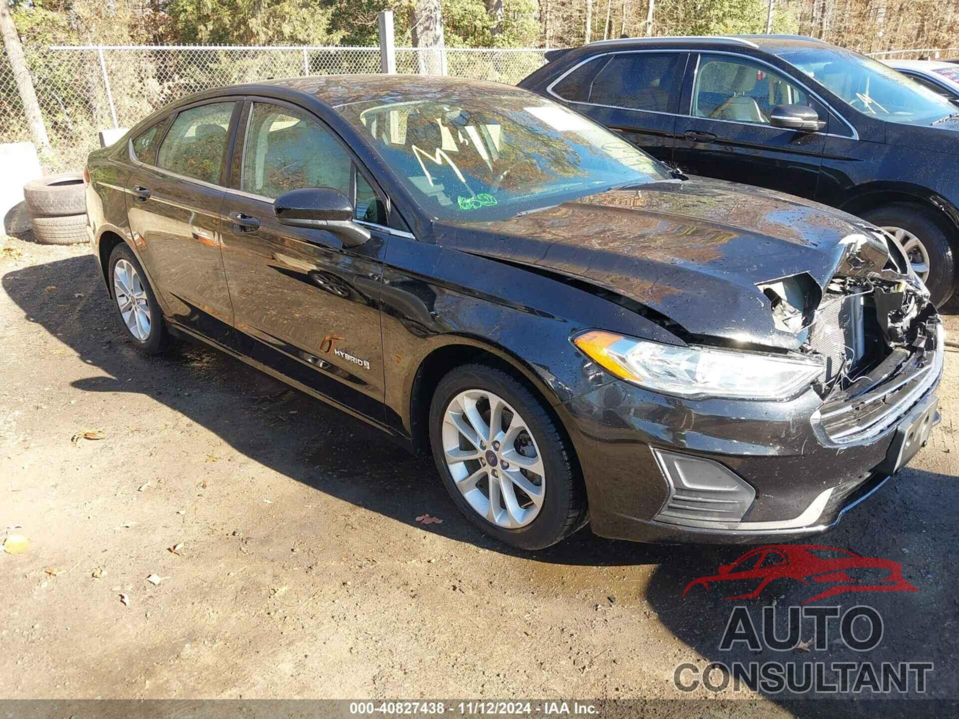 FORD FUSION HYBRID 2019 - 3FA6P0LU9KR163534