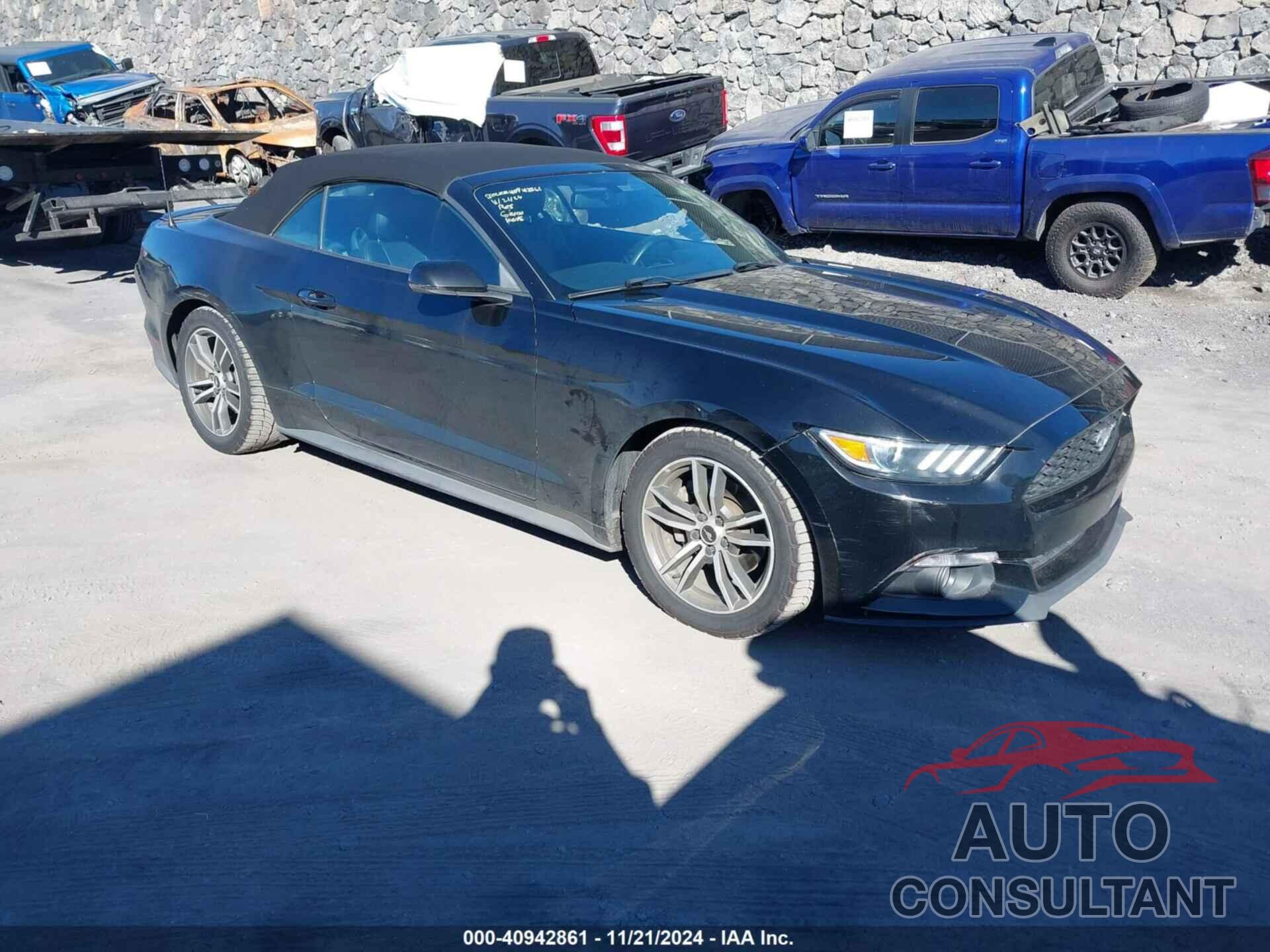 FORD MUSTANG 2015 - 1FATP8UH3F5426595