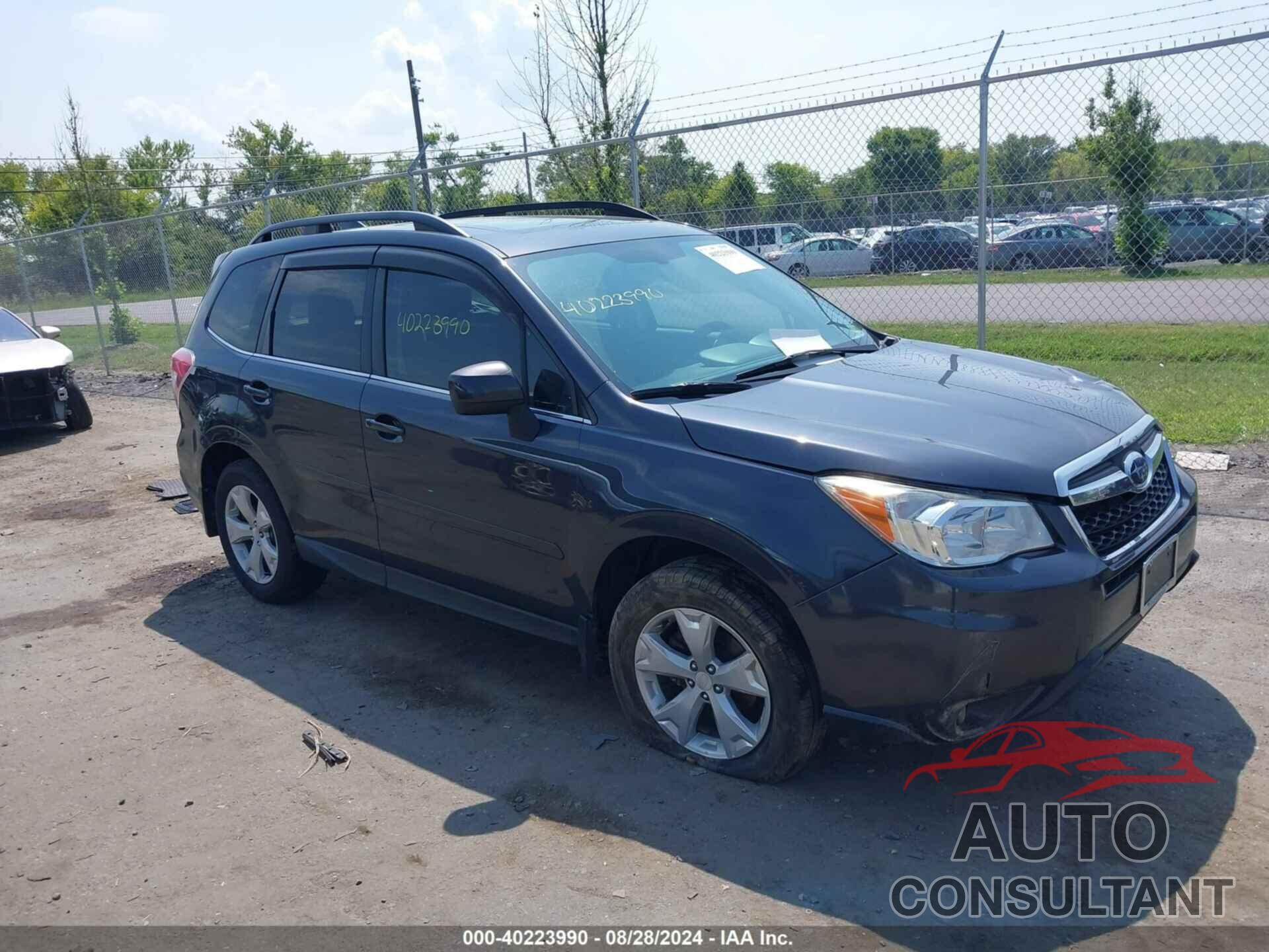 SUBARU FORESTER 2016 - JF2SJAHC9GH423201