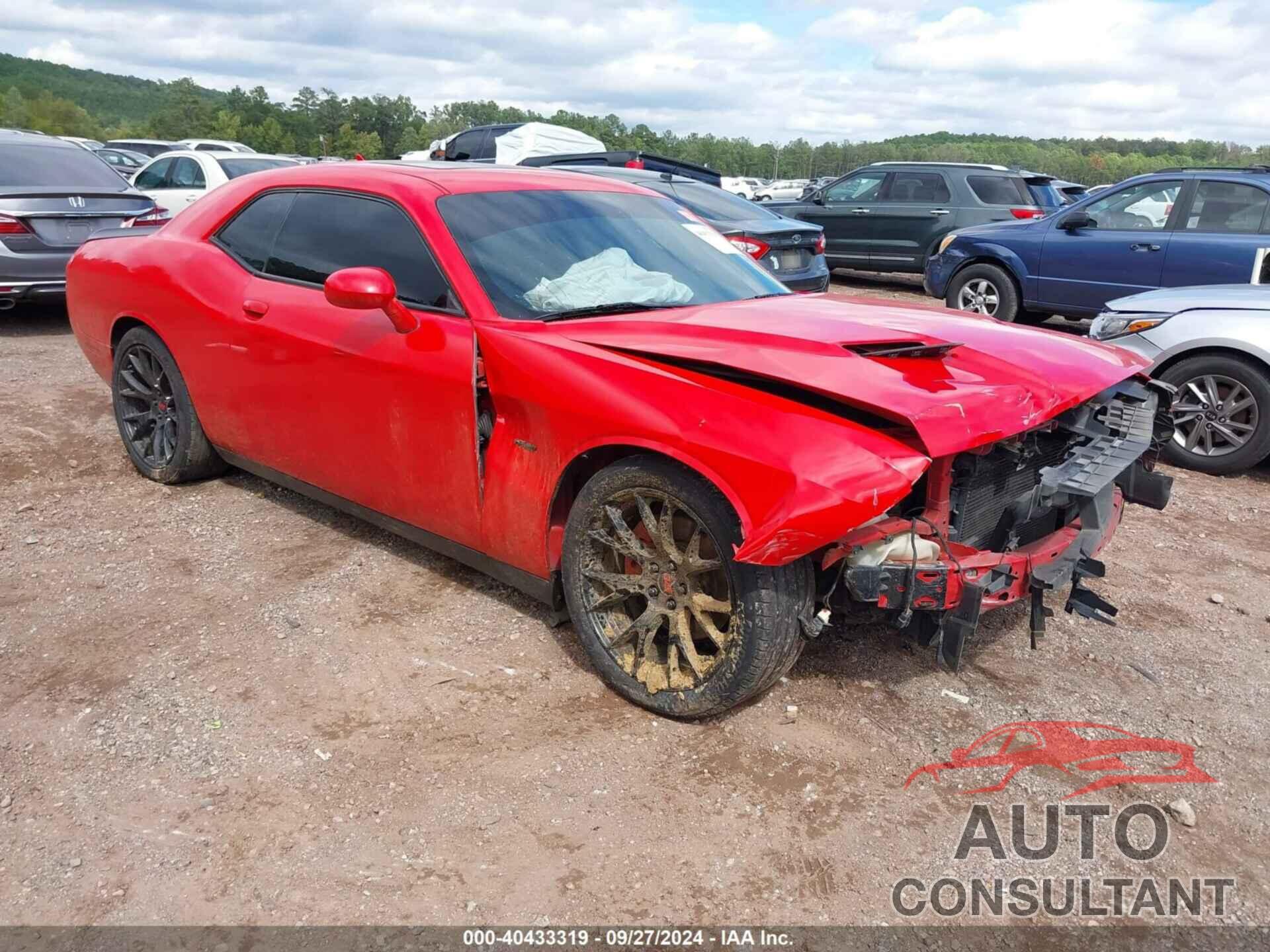 DODGE CHALLENGER 2016 - 2C3CDZBT1GH315154