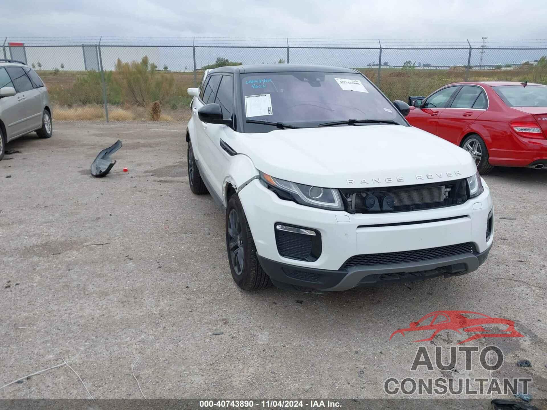 LAND ROVER RANGE ROVER EVOQUE 2019 - SALVP2RX7KH347383