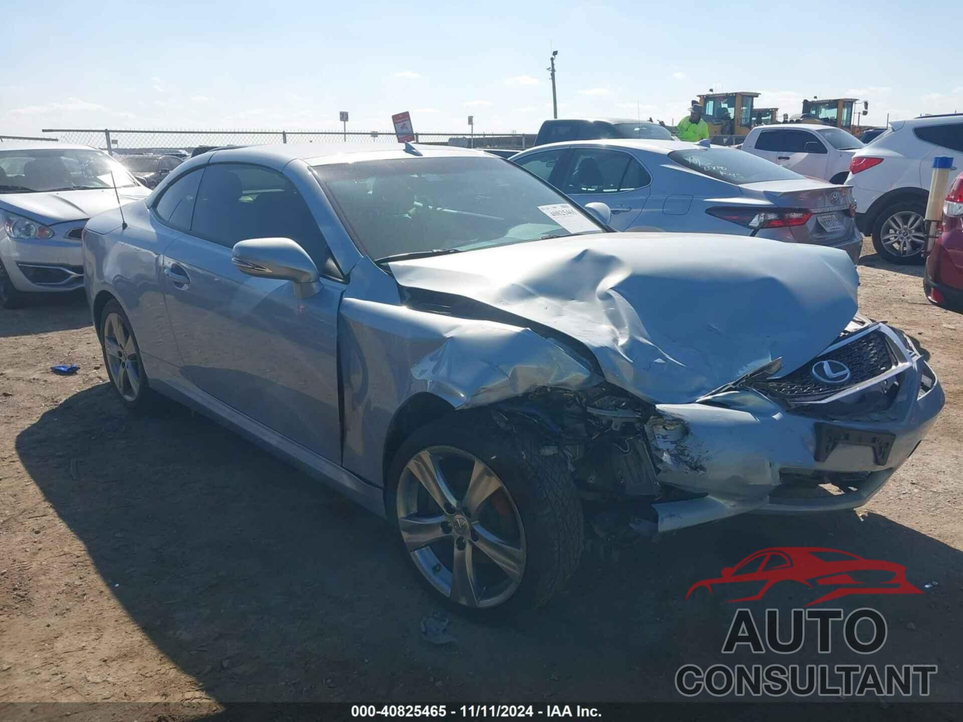 LEXUS IS 250C 2012 - JTHFF2C21C2522774