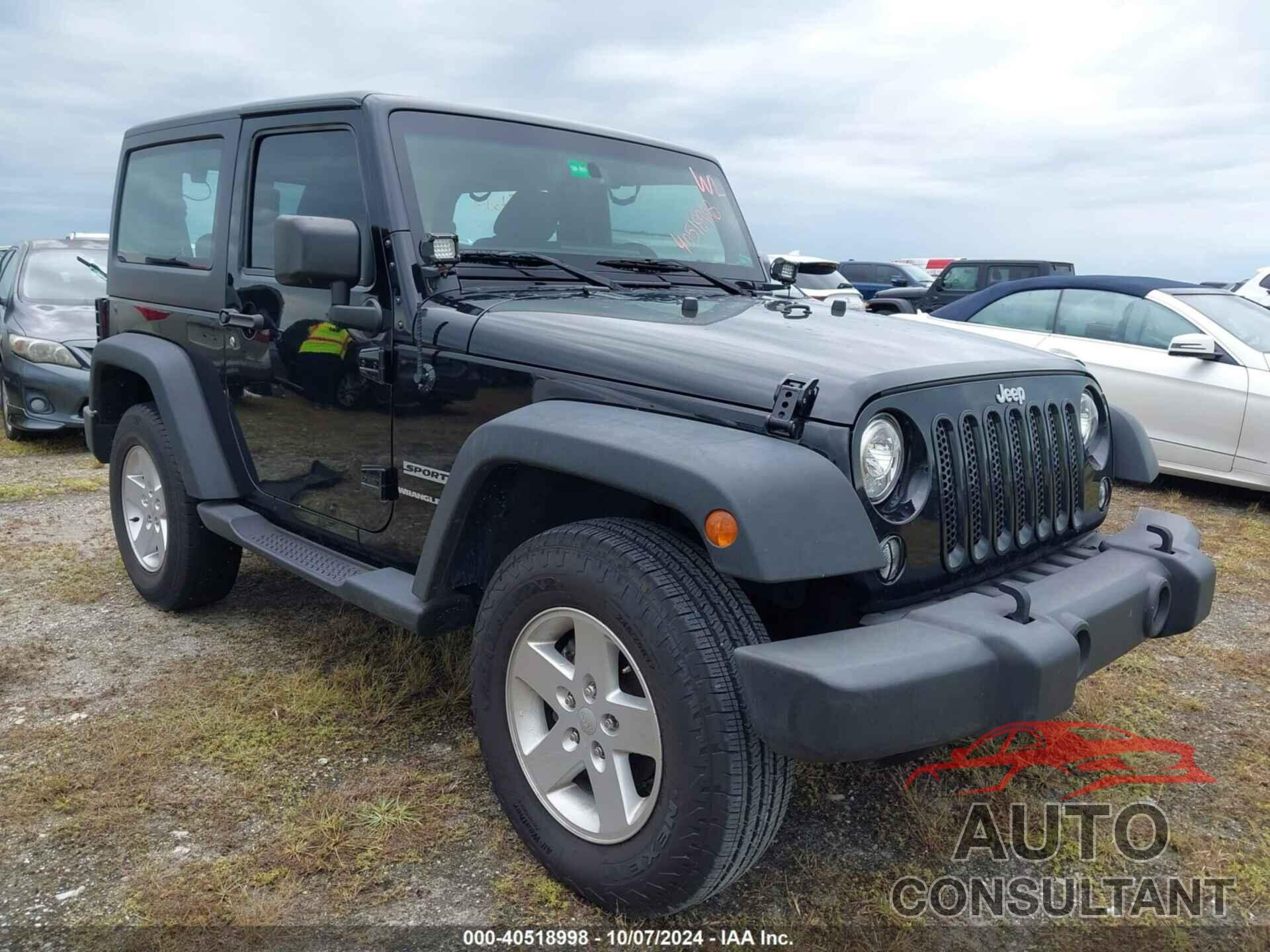JEEP WRANGLER JK 2018 - 1C4AJWAG5JL854370