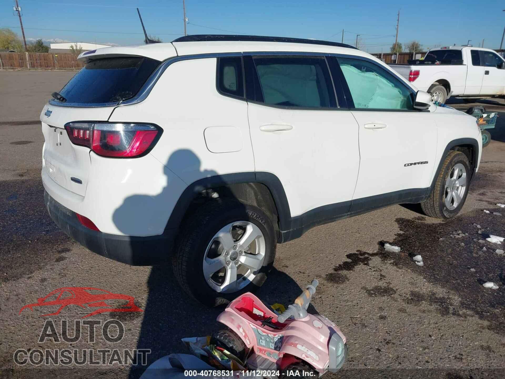 JEEP COMPASS 2019 - 3C4NJDBB5KT704564