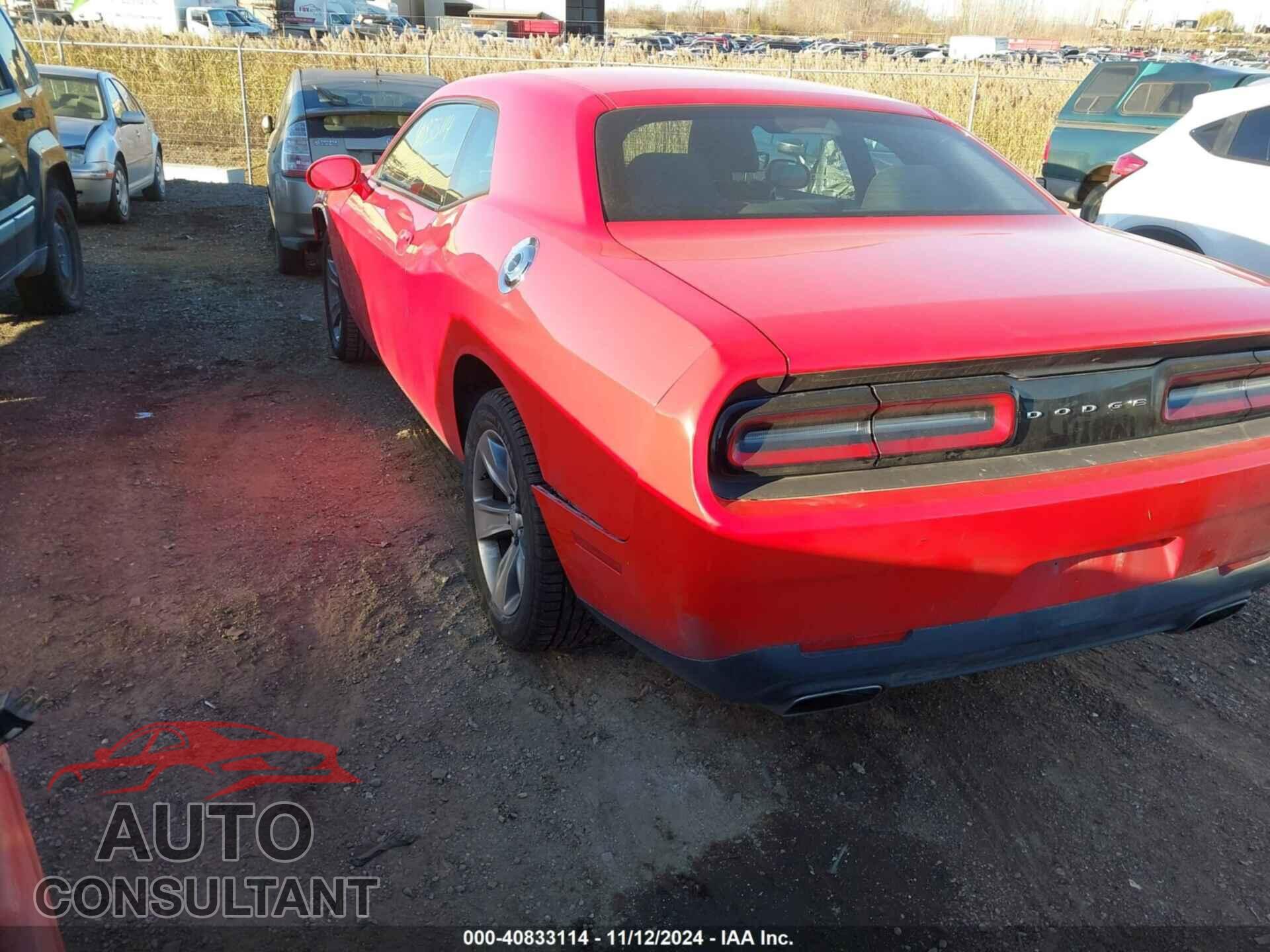DODGE CHALLENGER 2016 - 2C3CDZAG2GH289961