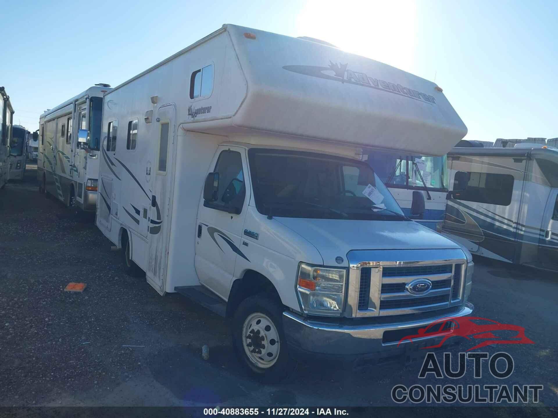 FORD E-350 CUTAWAY 2010 - 1FDWE3FL9ADA20364