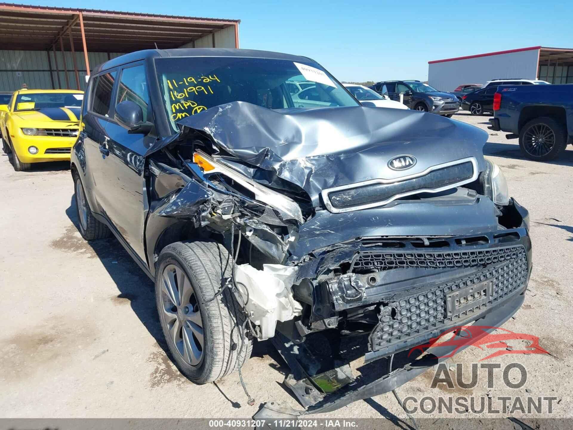 KIA SOUL 2016 - KNDJP3A50G7259889