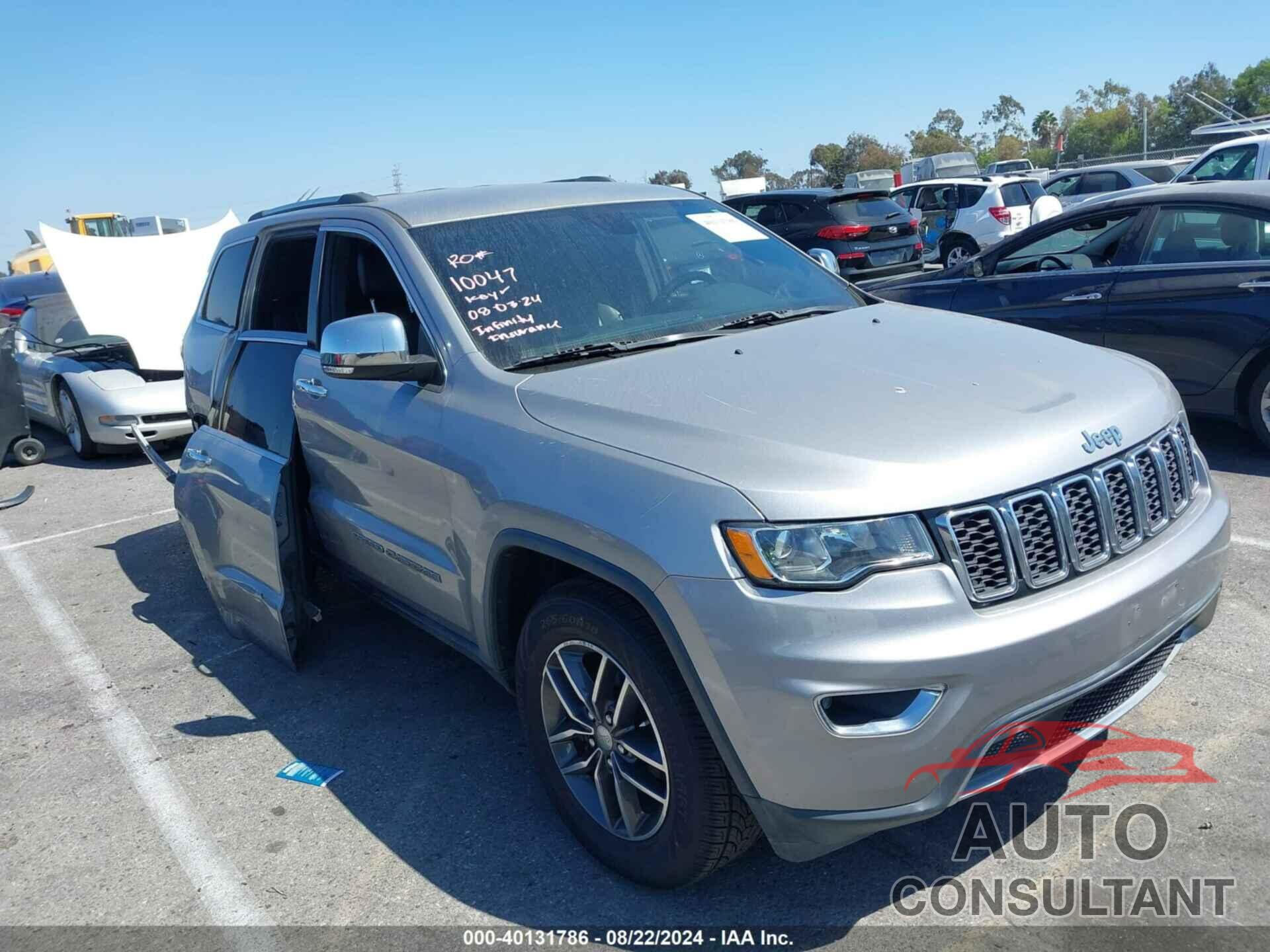 JEEP GRAND CHEROKEE 2018 - 1C4RJEBG8JC157125