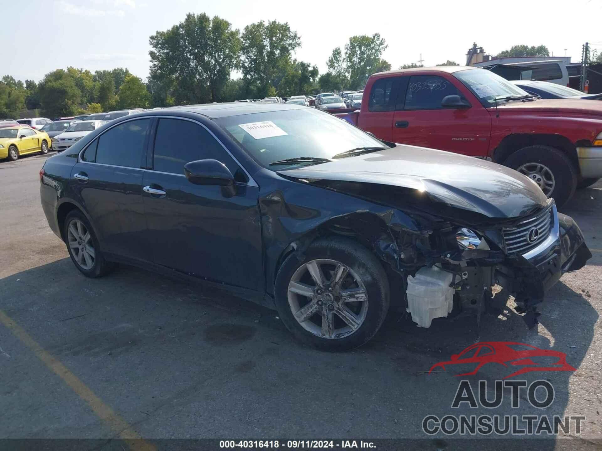 LEXUS ES 350 2009 - JTHBJ46G992283659