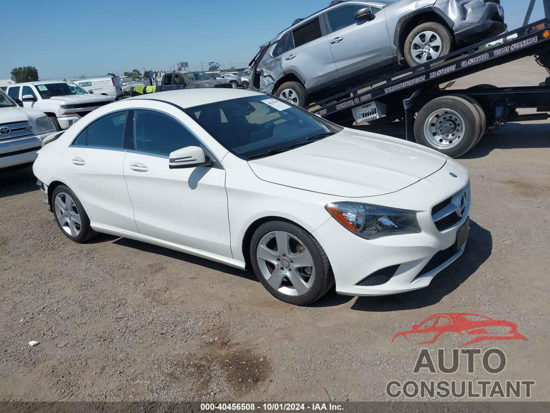 MERCEDES-BENZ CLA 250 2016 - WDDSJ4GB1GN394664