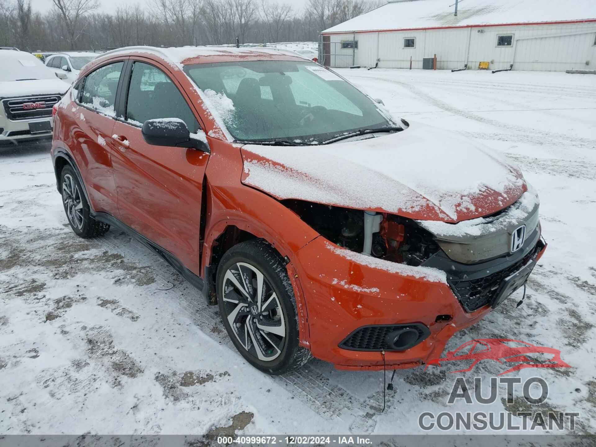 HONDA HR-V 2020 - 3CZRU6H16LG703432