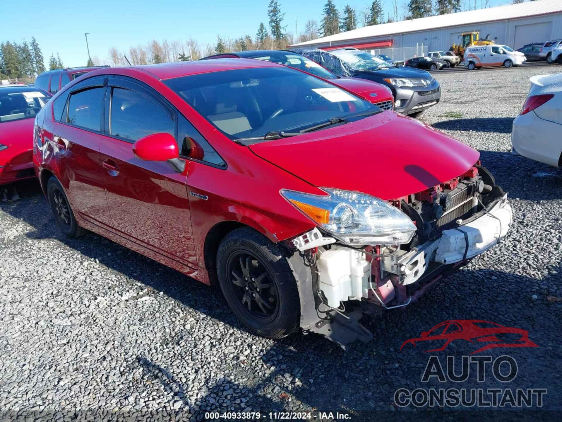 TOYOTA PRIUS 2014 - JTDKN3DU1E0360524