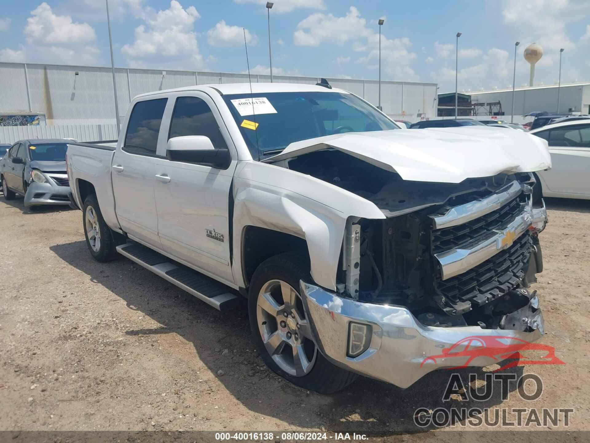 CHEVROLET SILVERADO 1500 2017 - 3GCPCREC1HG251923