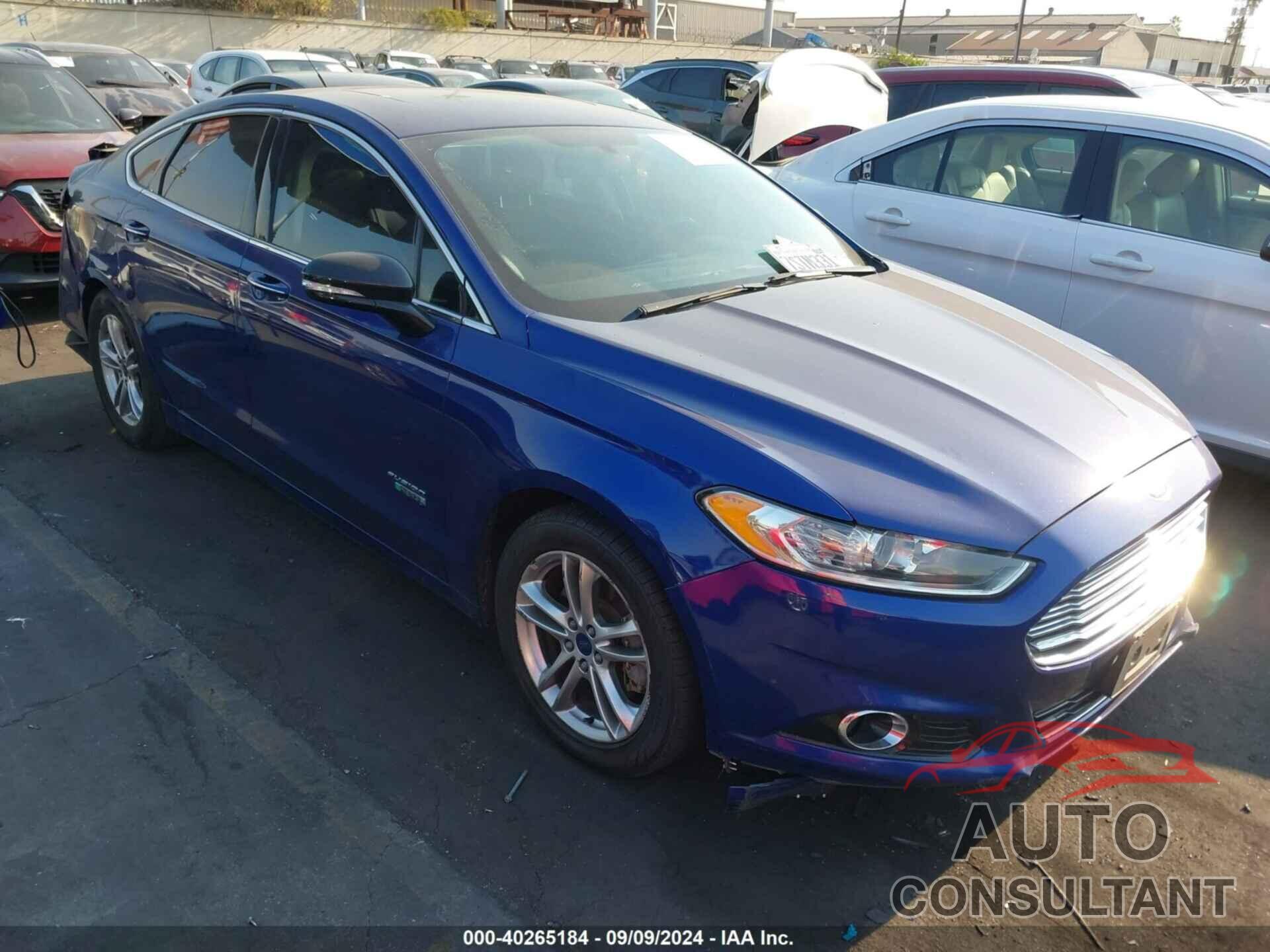 FORD FUSION ENERGI 2016 - 3FA6P0SU4GR229741