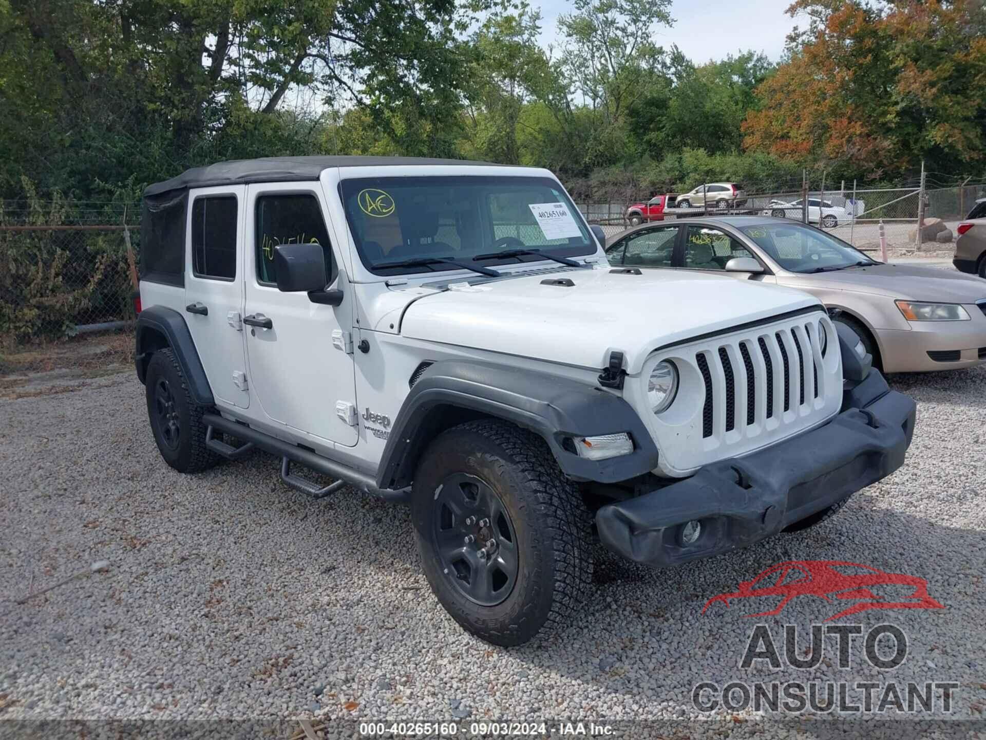 JEEP WRANGLER UNLIMITED 2018 - 1C4HJXDG5JW150717